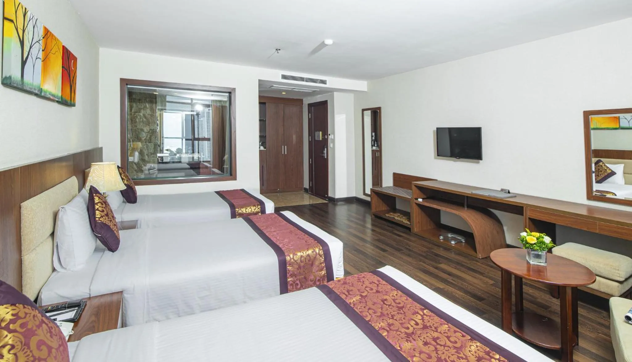 Photo of the whole room, Bed in Muong Thanh Grand Da Nang Hotel