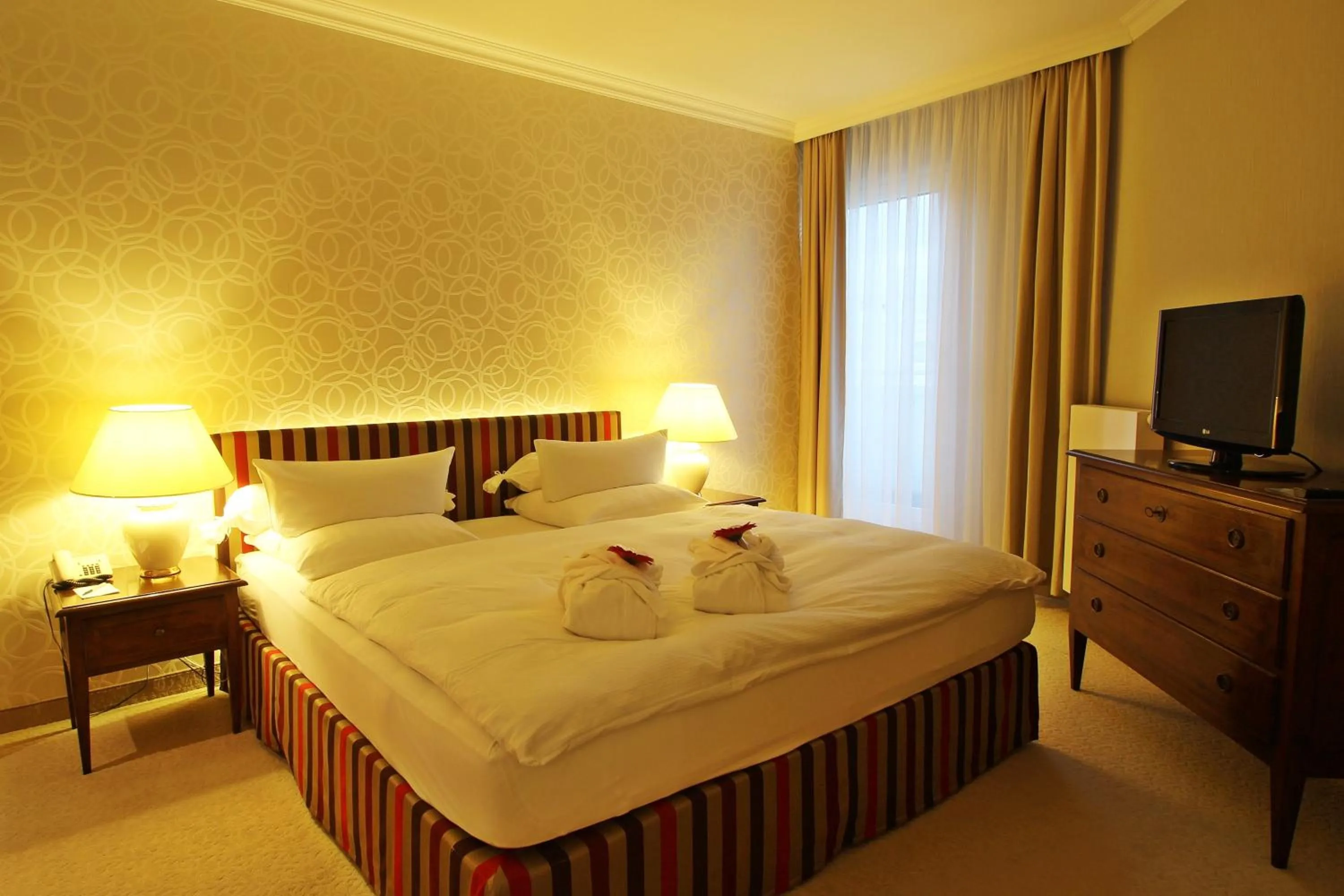 Bed in Hotel Ratswaage