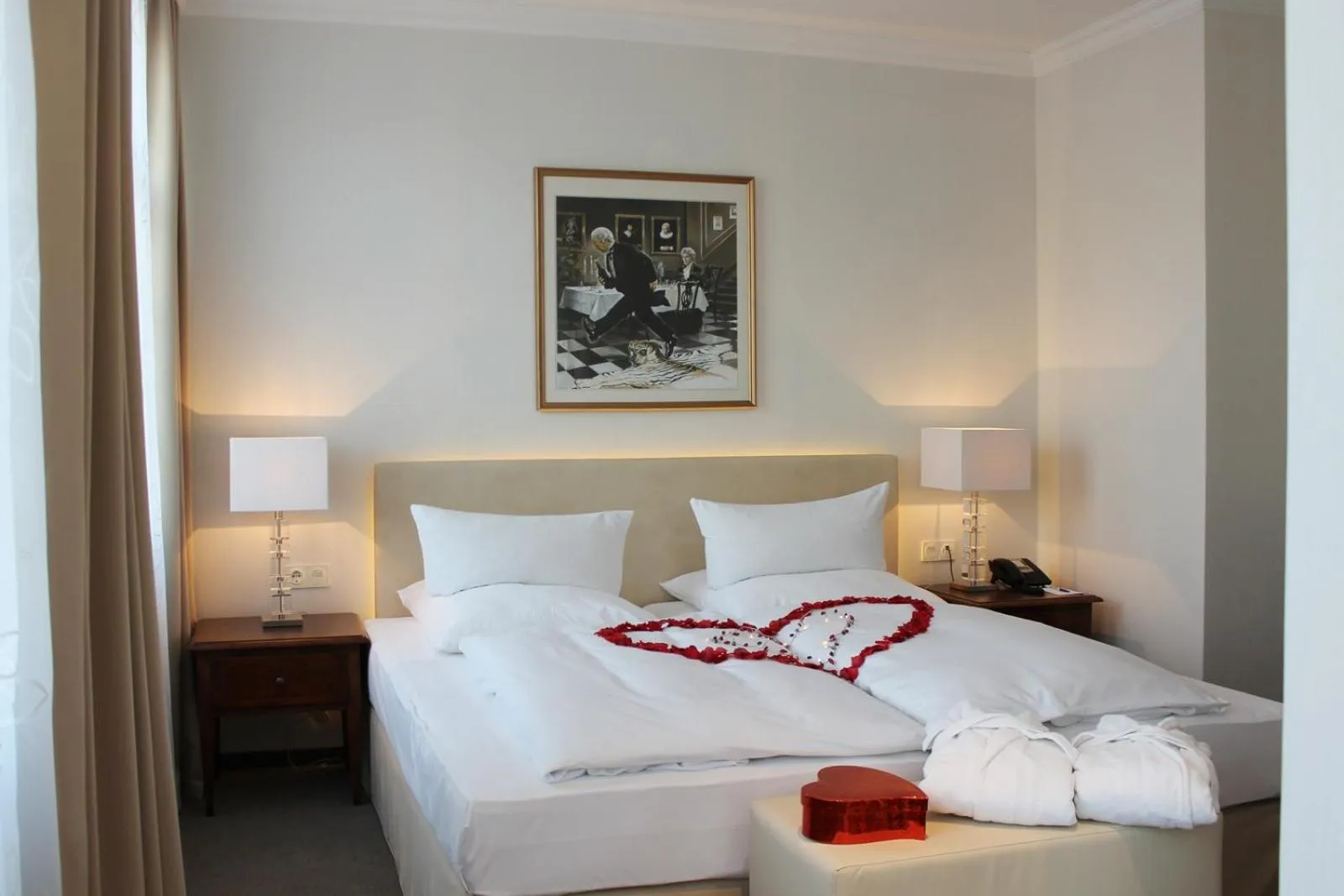 Bedroom, Bed in Hotel Ratswaage