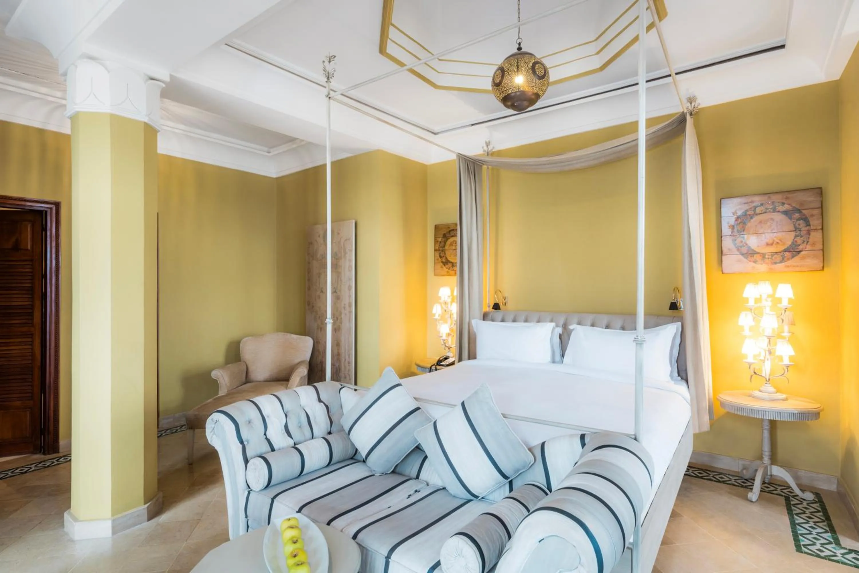 Bed in Palmeraie Golf Suites By Pickalbatros