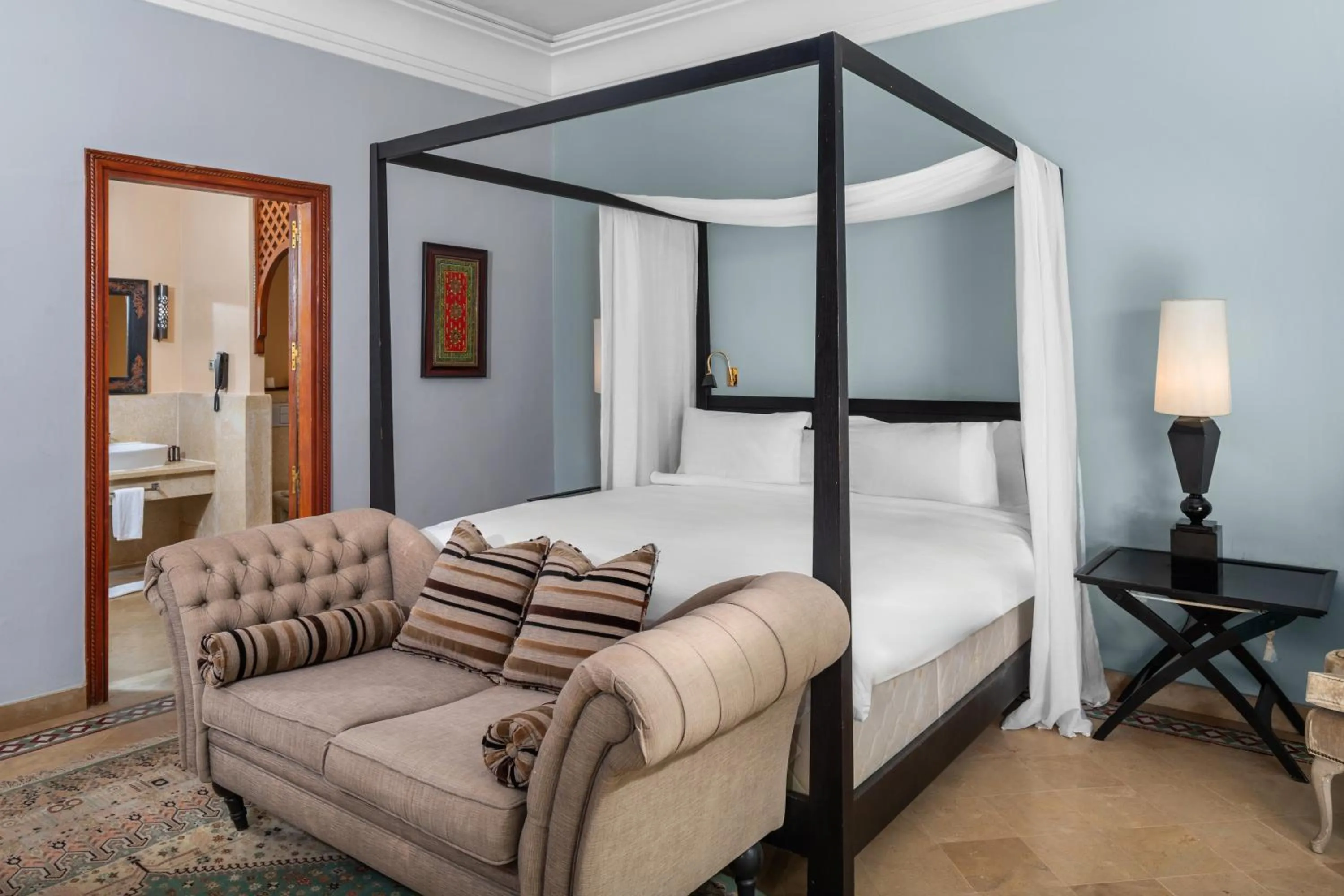 Bed in Palmeraie Golf Suites By Pickalbatros