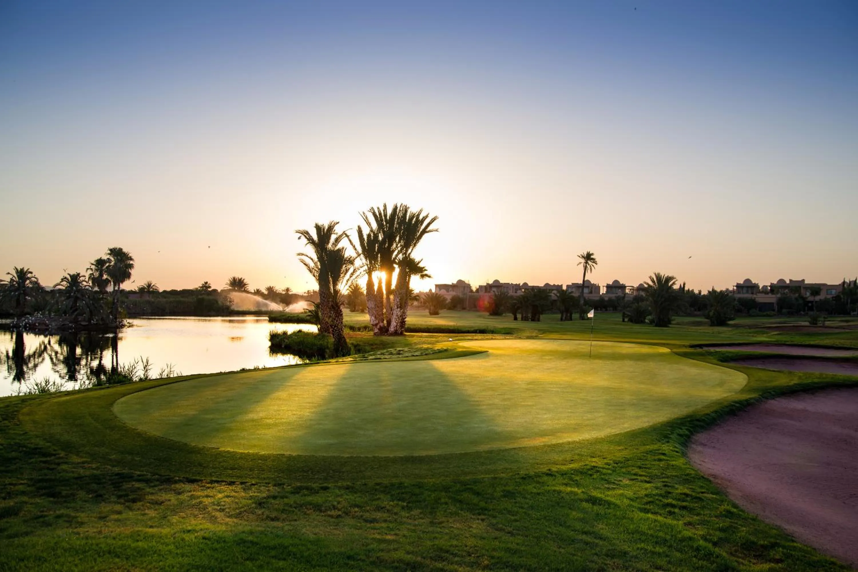 Golfcourse in Palmeraie Golf Suites By Pickalbatros