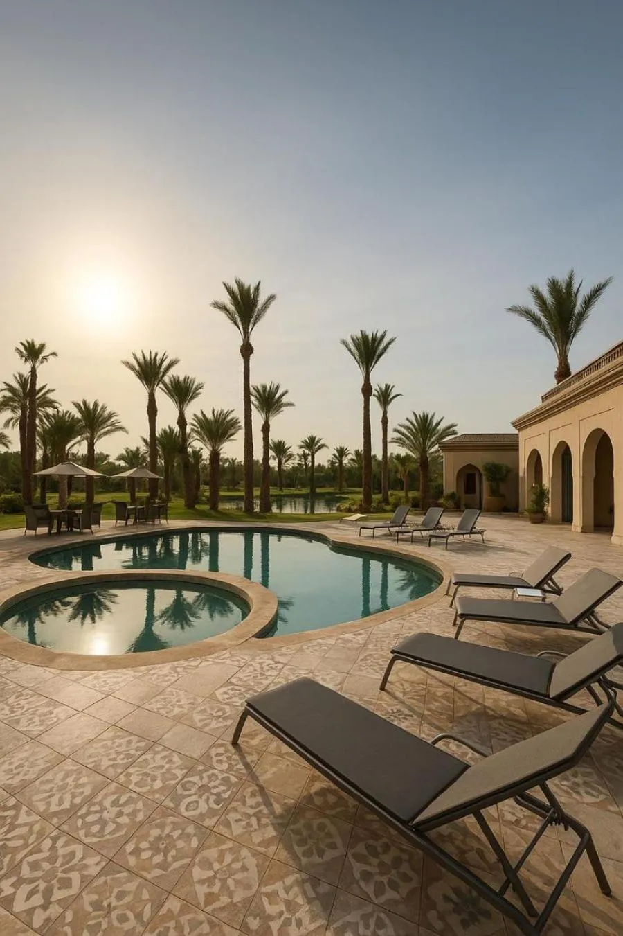 Property building in Palmeraie Golf Suites By Pickalbatros