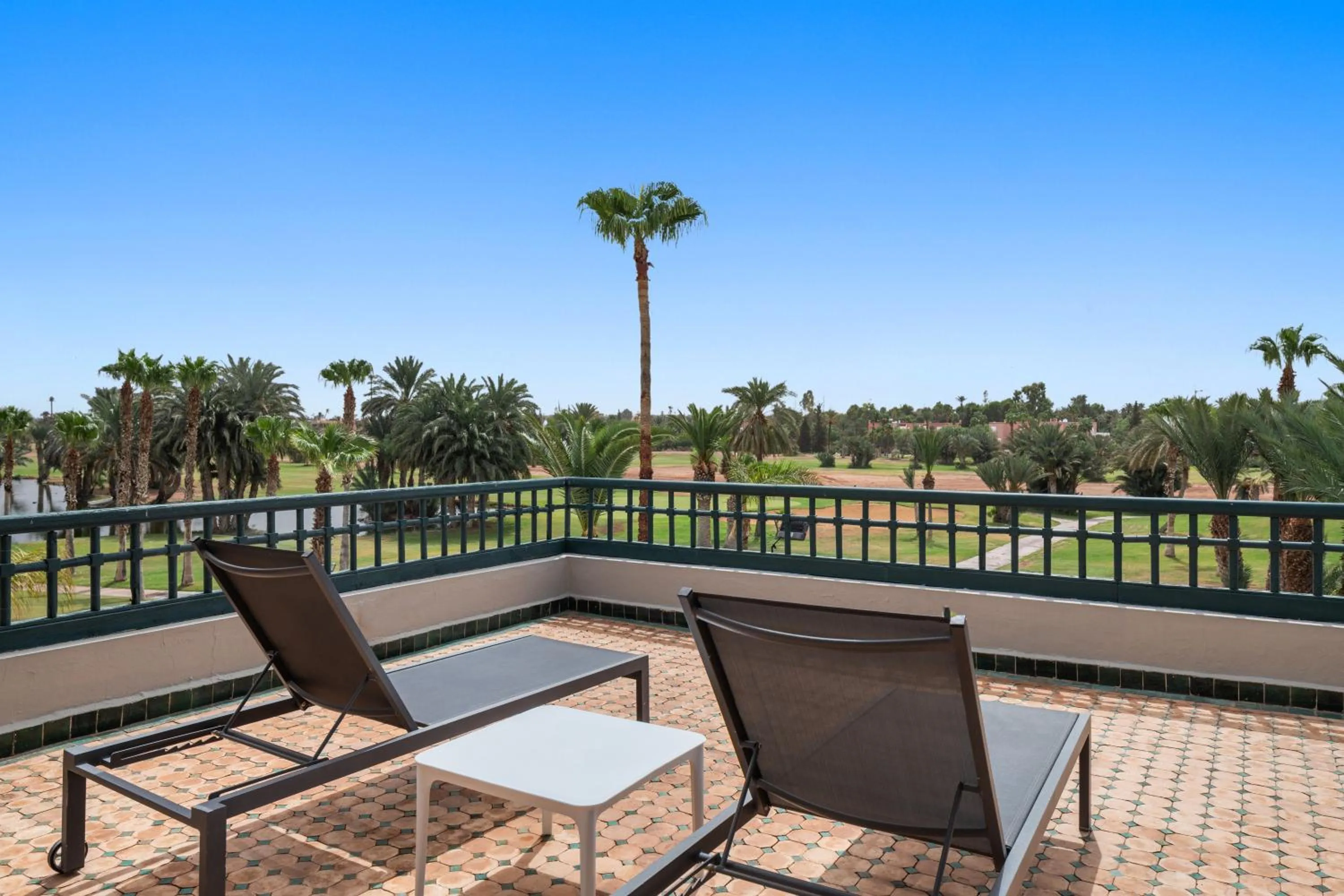 Balcony/Terrace in Palmeraie Golf Suites By Pickalbatros