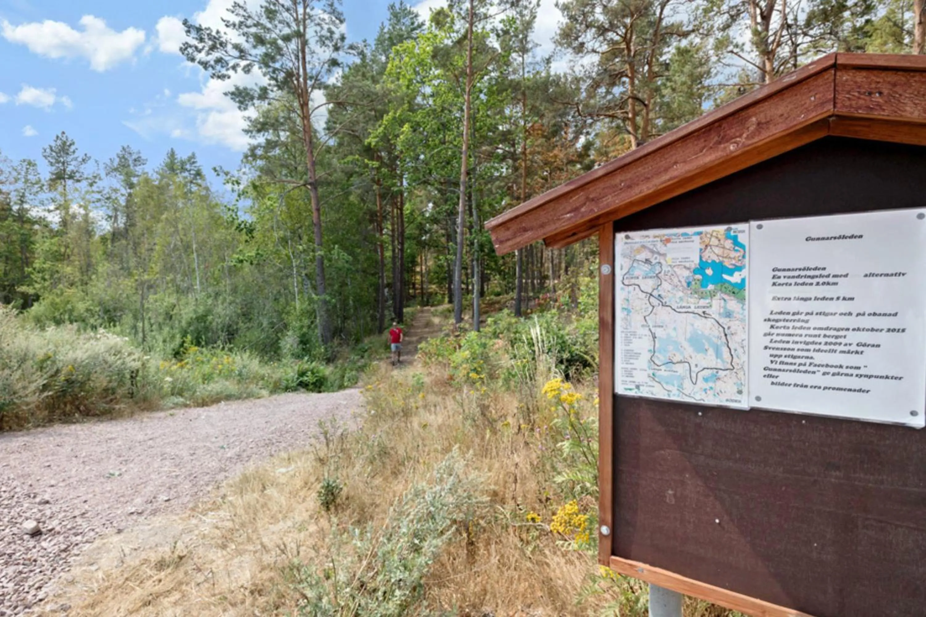Hiking in First Camp Gunnarsö-Oskarshamn