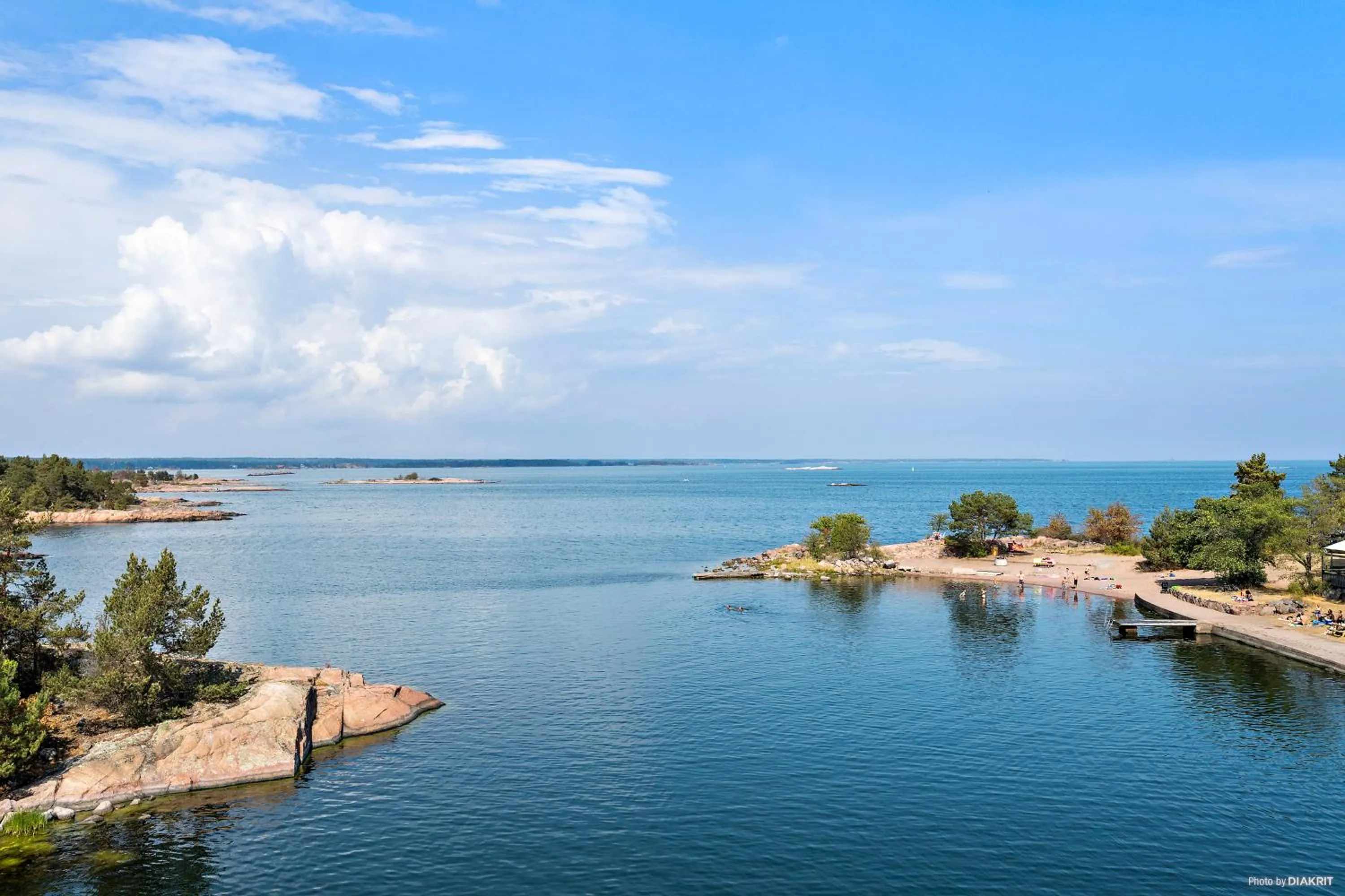 Sea view in First Camp Gunnarsö-Oskarshamn