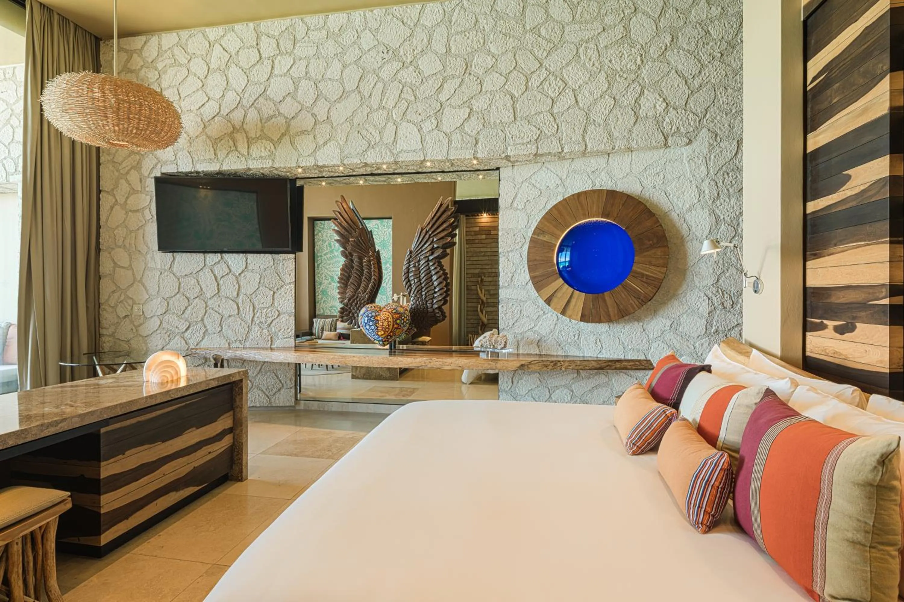 Bed in La Casa de la Playa by Xcaret- All Inclusive Adults Only