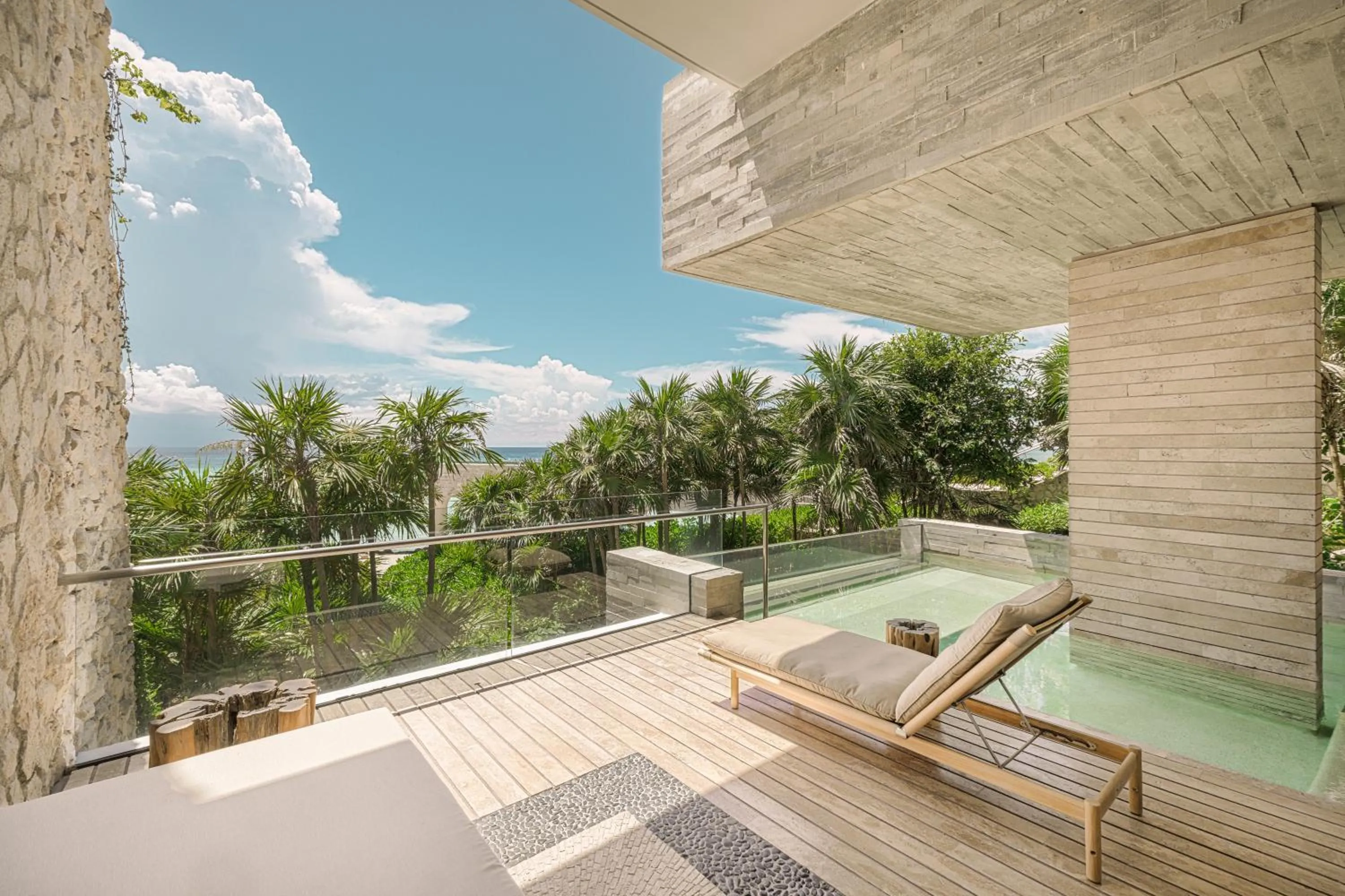 Sea view in La Casa de la Playa by Xcaret- All Inclusive Adults Only