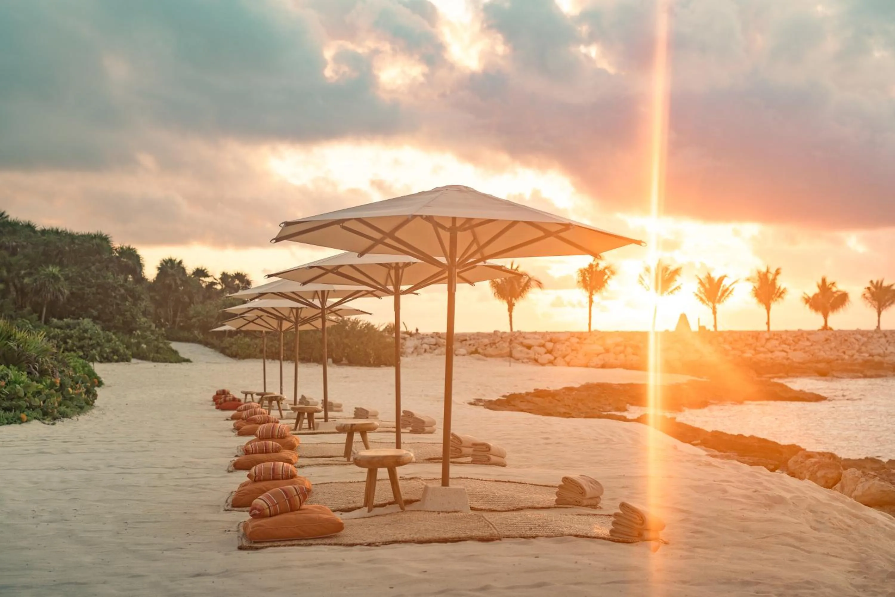 Beach in La Casa de la Playa by Xcaret- All Inclusive Adults Only