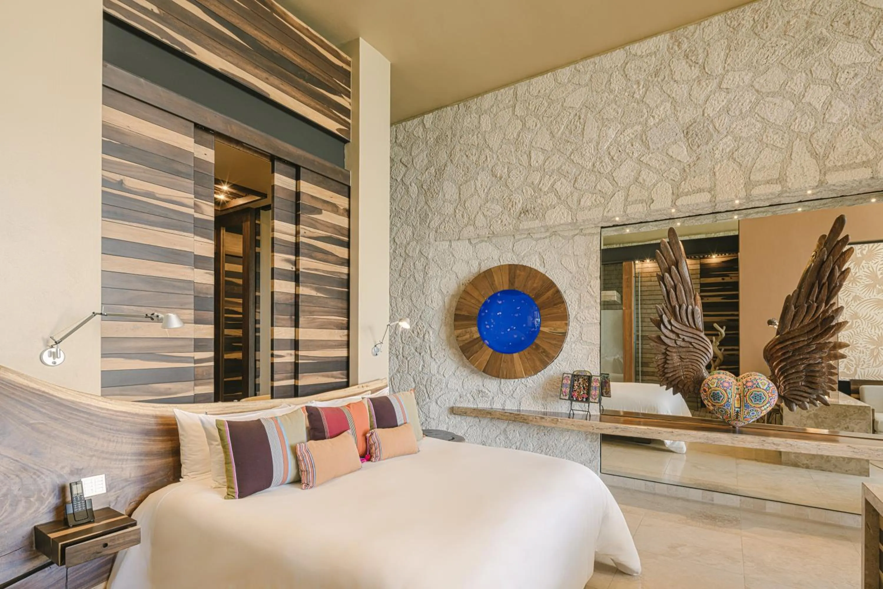 Bed in La Casa de la Playa by Xcaret- All Inclusive Adults Only