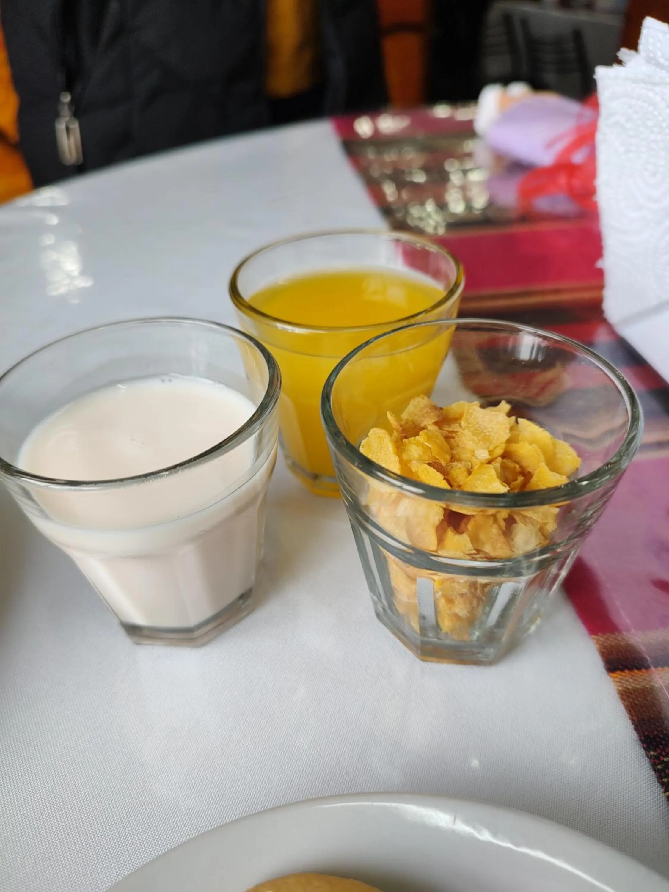 Breakfast in Hosteria Los Cuartos