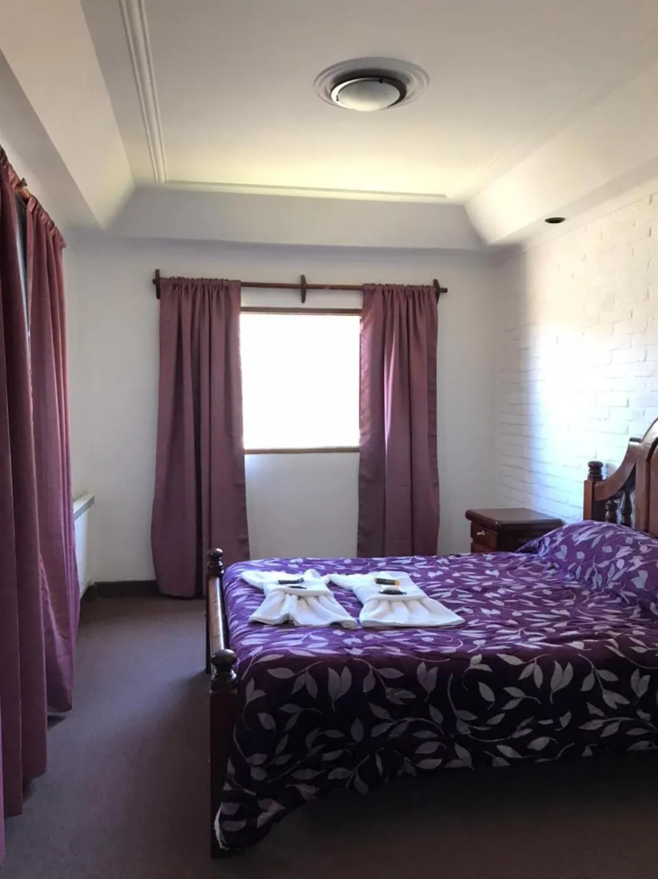 Bed in Hosteria Los Cuartos