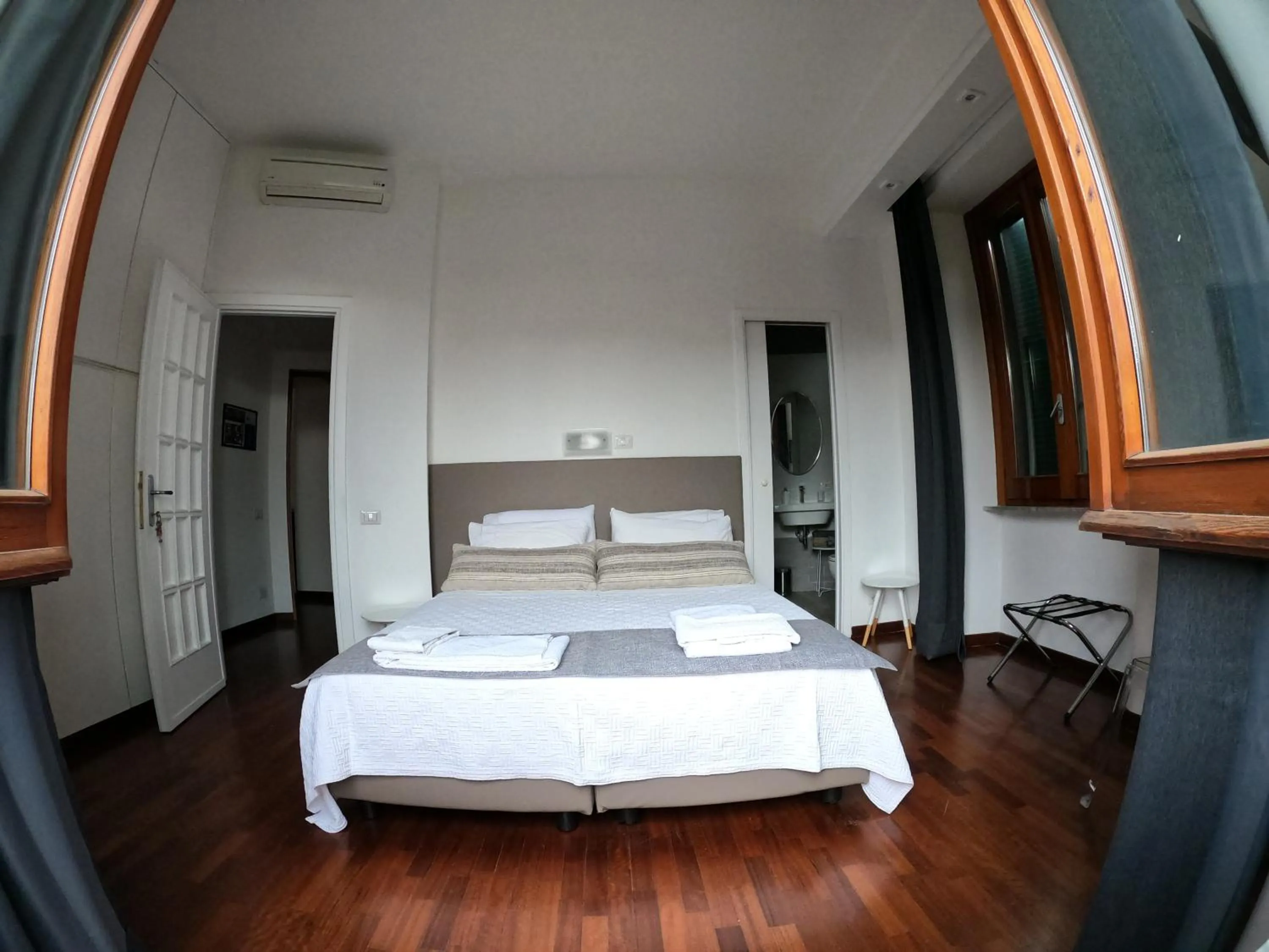 Bed in EMI's Guest House