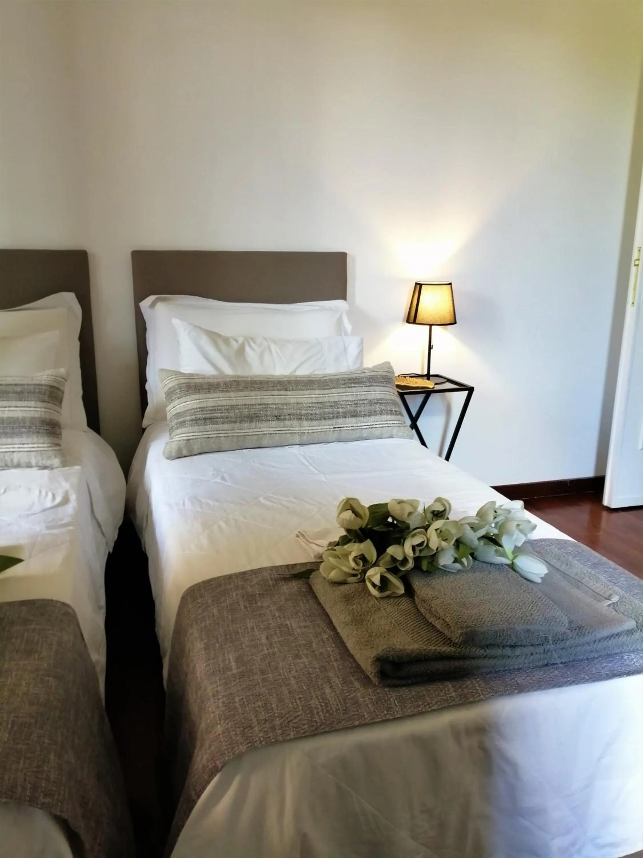 Bed in EMI's Guest House