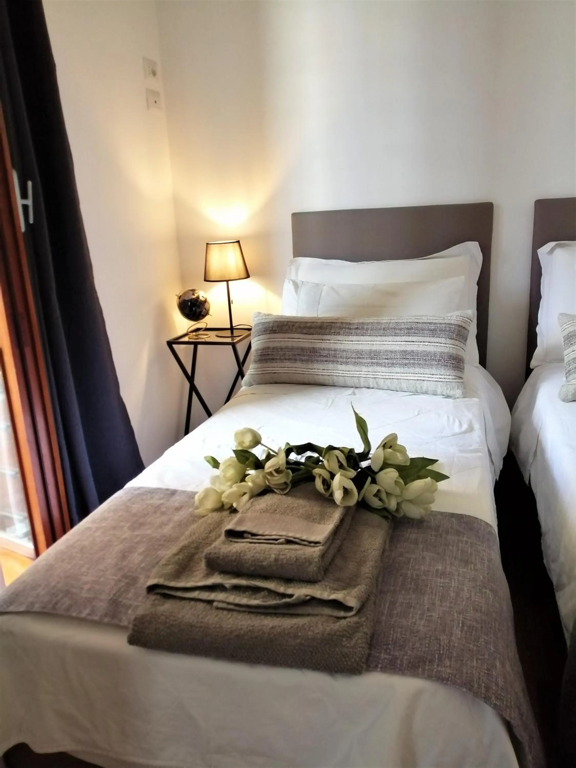 Bed in EMI's Guest House