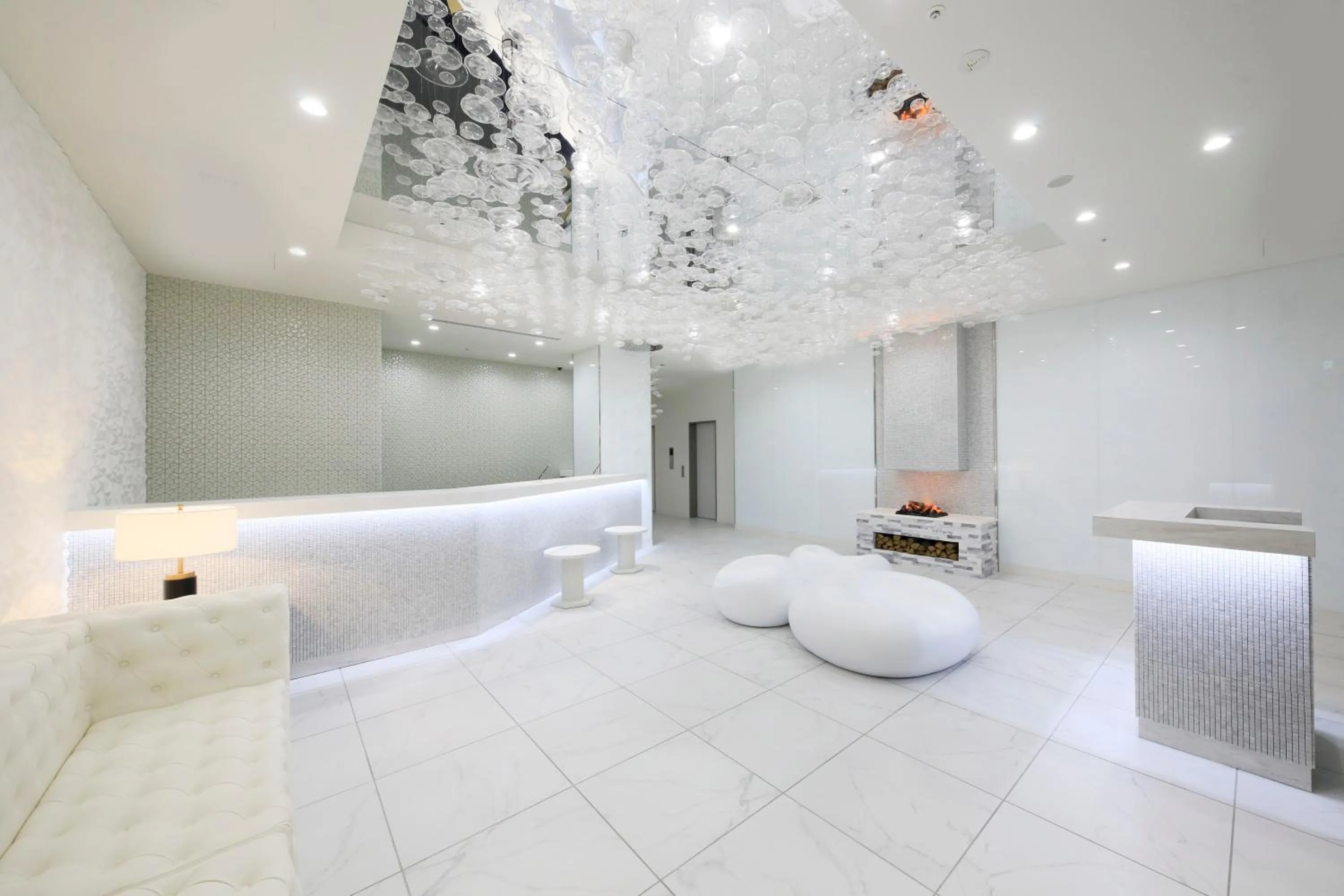 Lobby or reception, Bed in Quintessa Hotel Sapporo Susukino