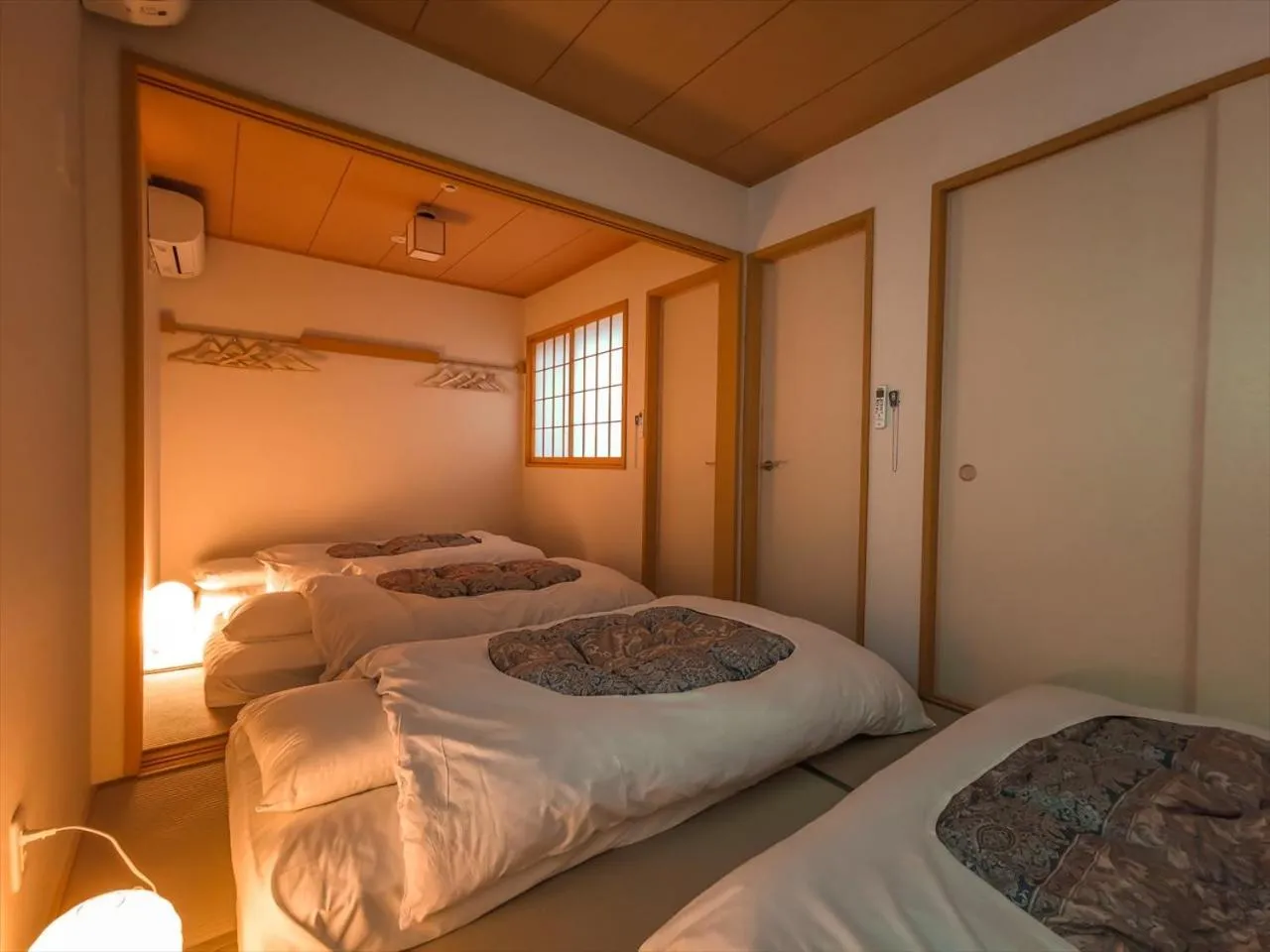 Bedroom, Bed in YADOYA Karasumain