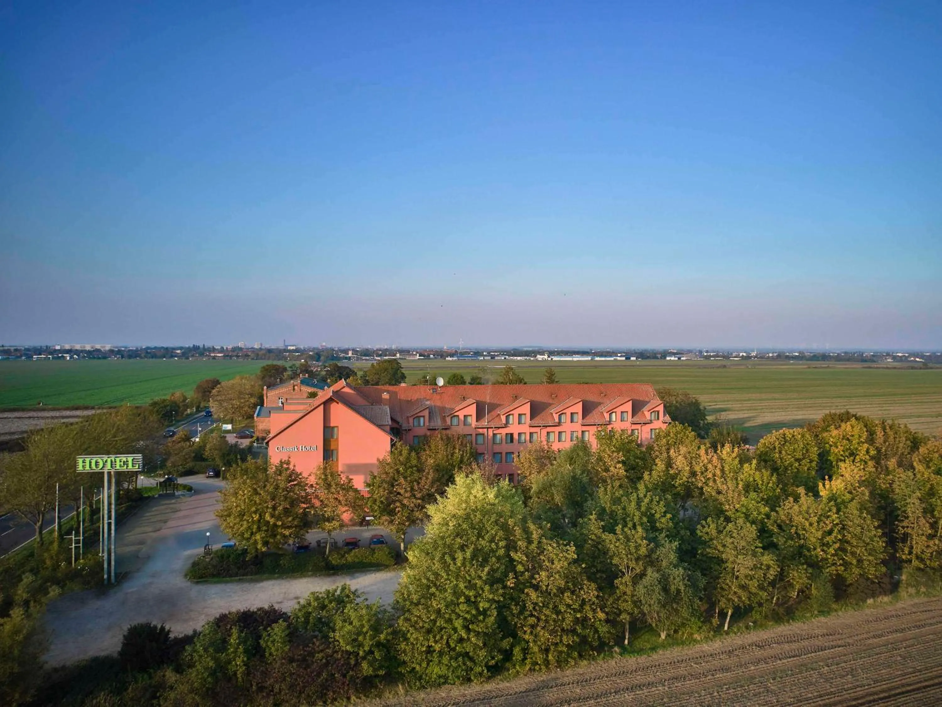 View (from property/room) in Classik Hotel Magdeburg