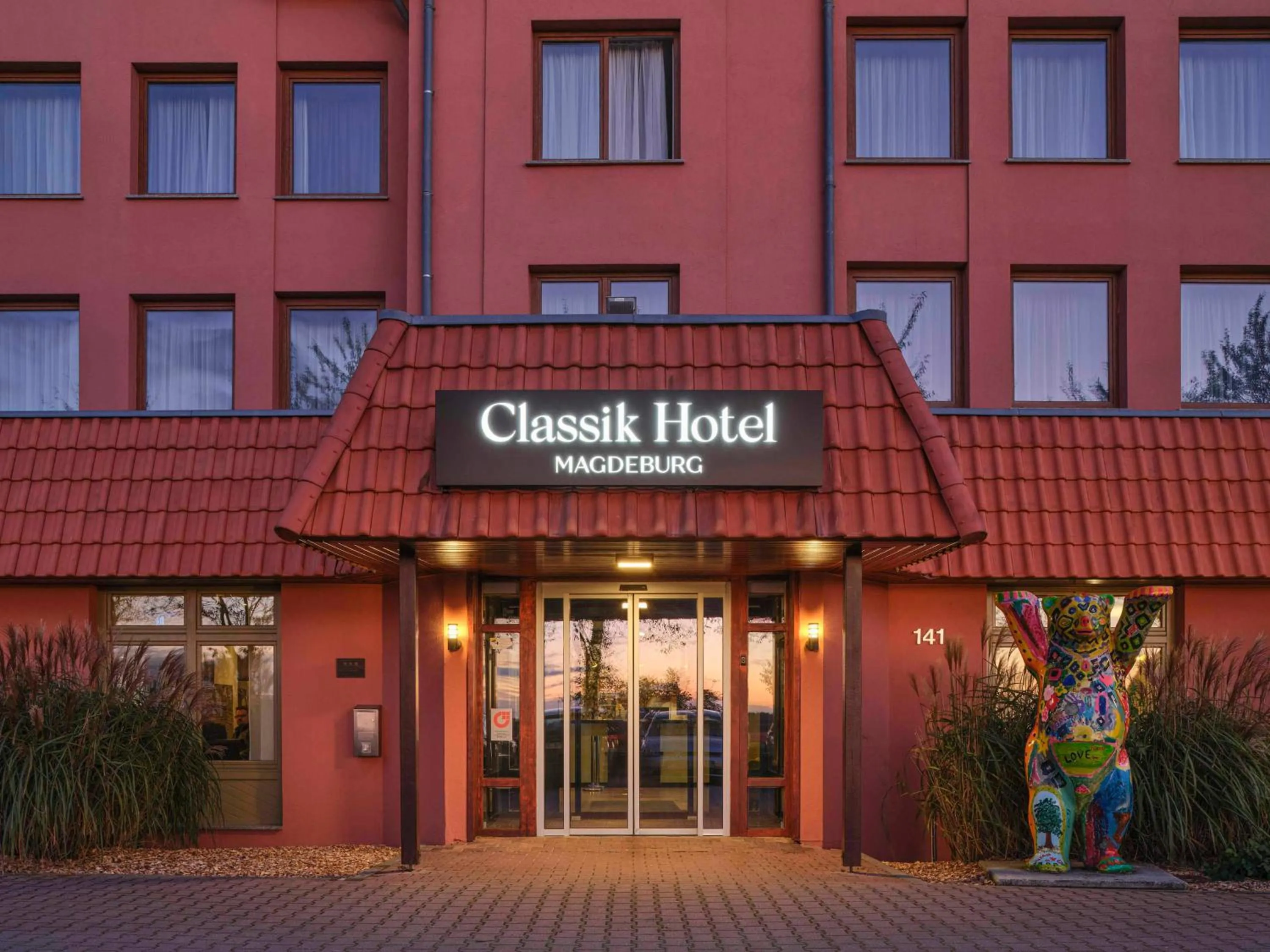 Property building in Classik Hotel Magdeburg