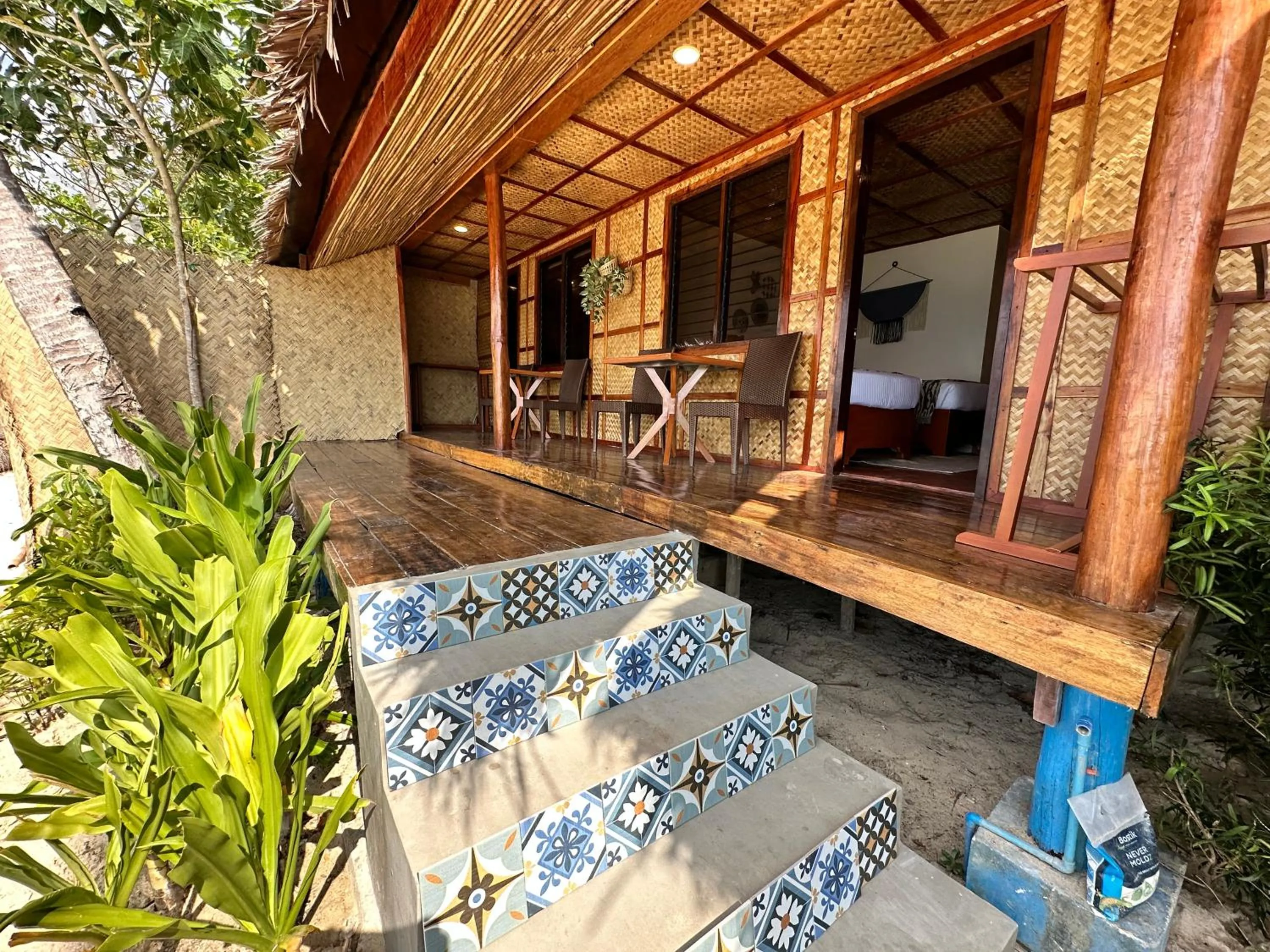 Facade/entrance in Beach Huts El Nido