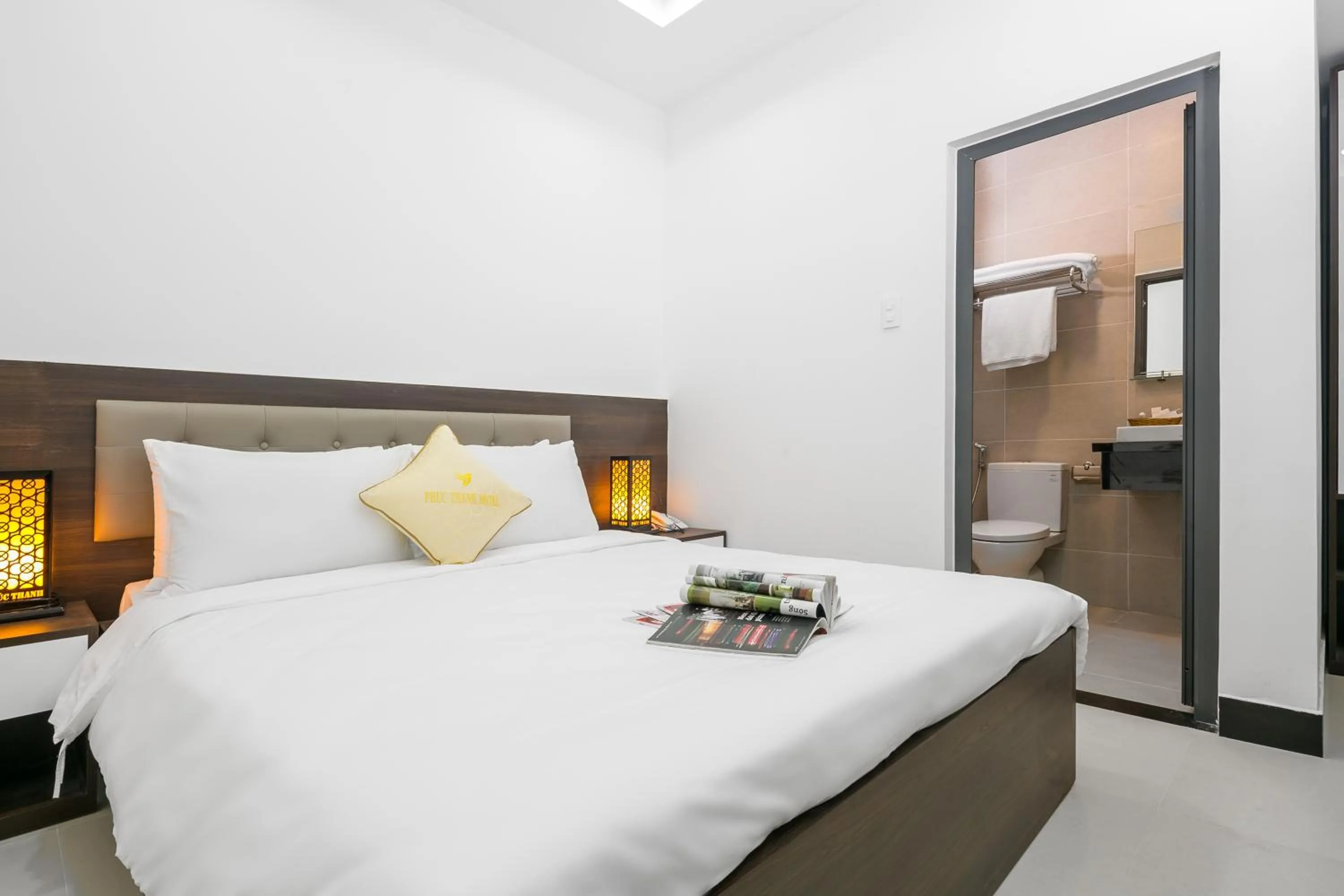 Bed in Phuc Thanh Luxury Hotel by THG