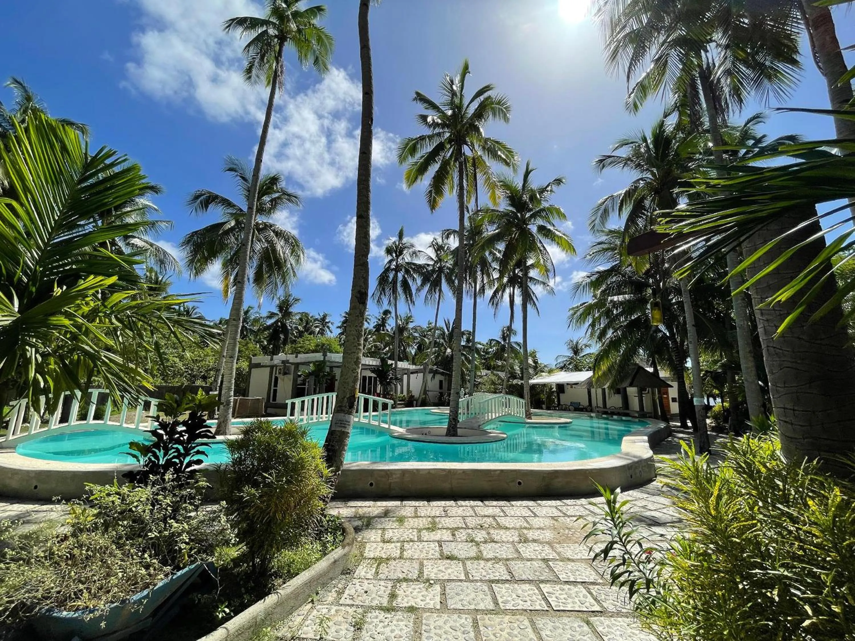 Swimming pool in Pili Beach Resort Agmanic