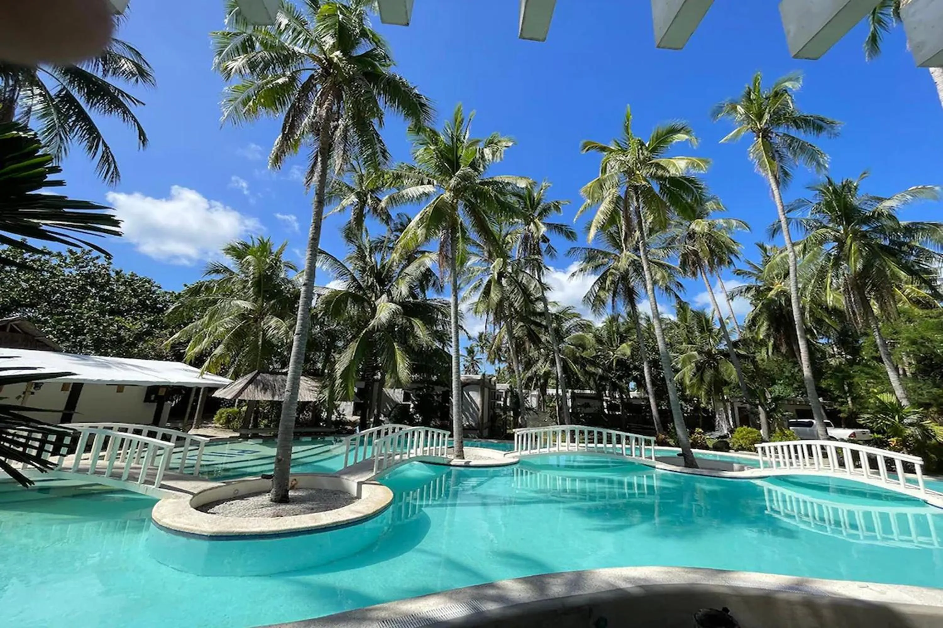 Swimming pool in Pili Beach Resort Agmanic