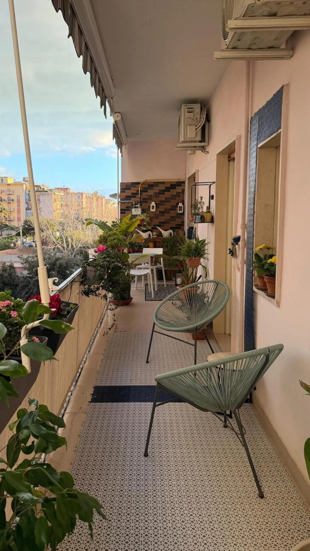 Balcony/Terrace in Tufo Giallo Rooms