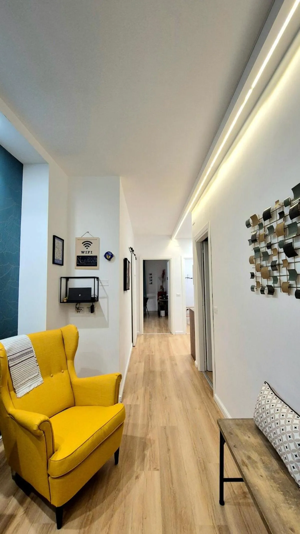 Living room in Tufo Giallo Rooms