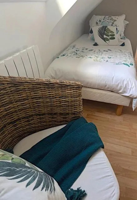 Bed in Aux portes de Pornichet, Chambres d'hôtes Ty'Sacha