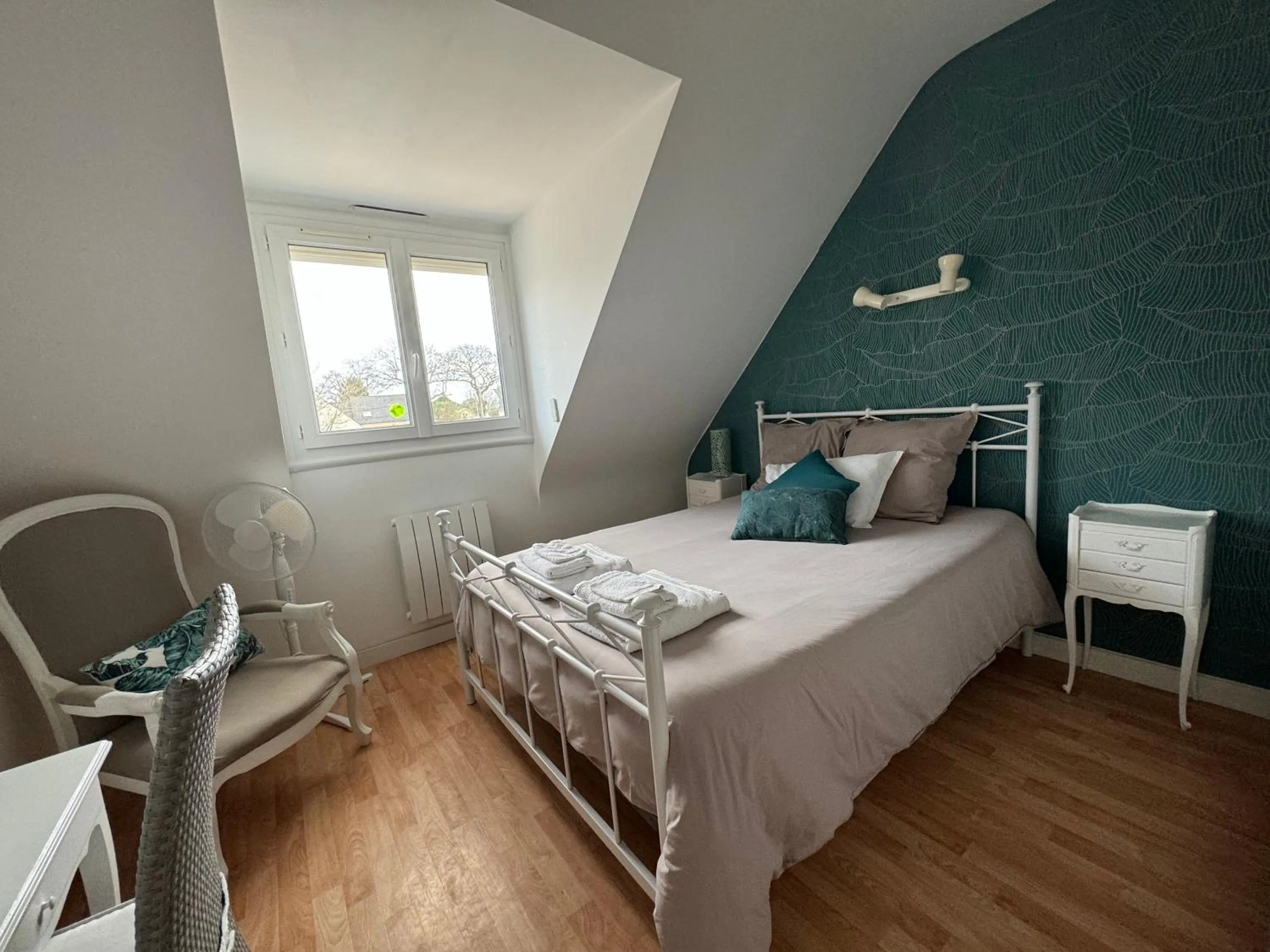 Bed in Aux portes de Pornichet, Chambres d'hôtes Ty'Sacha