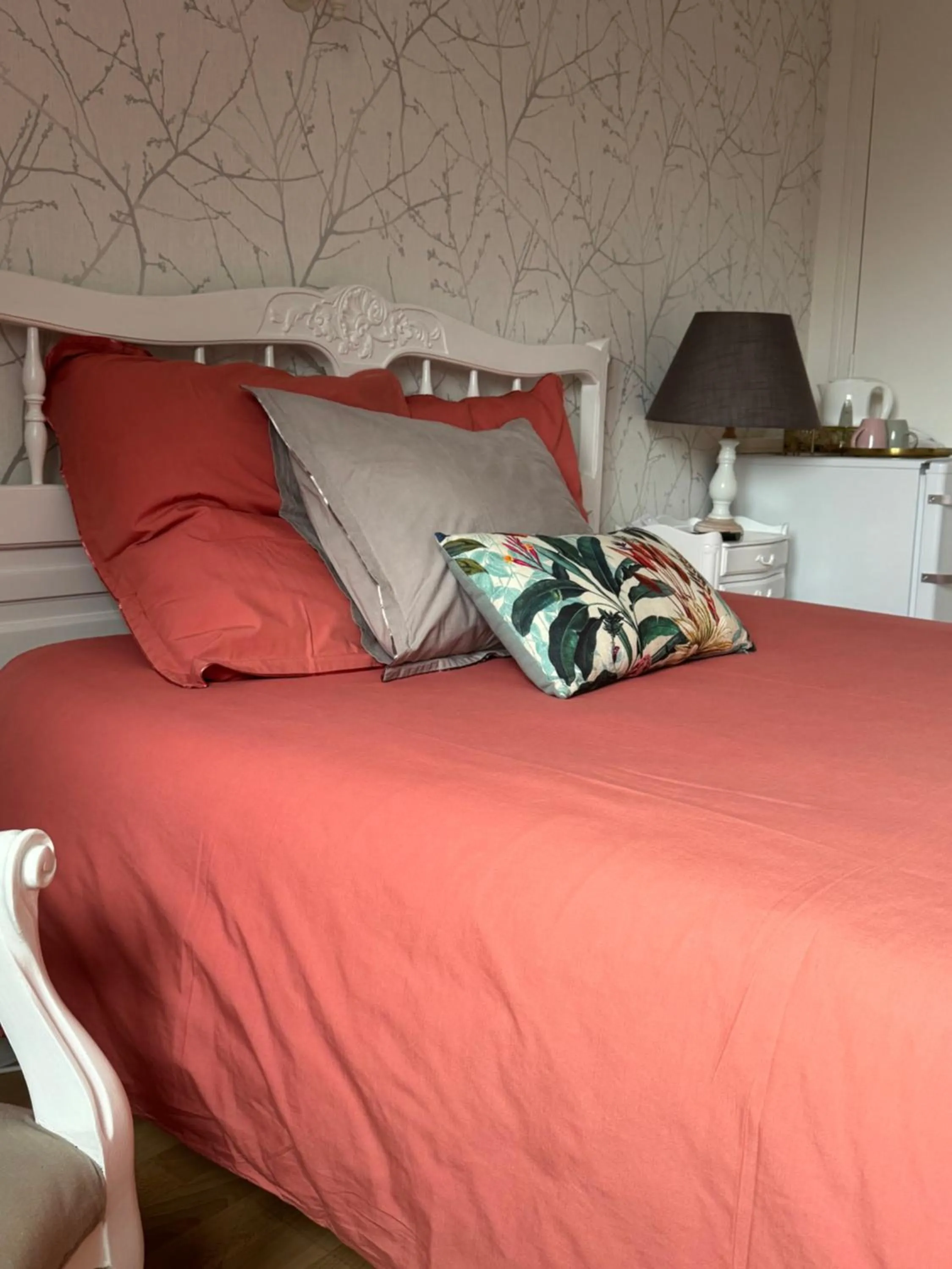 Bedroom, Bed in Aux portes de Pornichet, Chambres d'hôtes Ty'Sacha