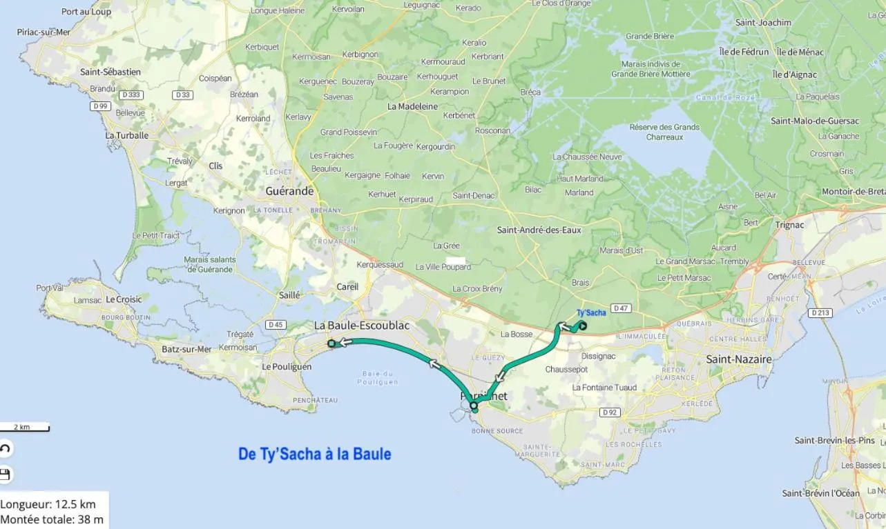 Activities in Aux portes de Pornichet, Chambres d'hôtes Ty'Sacha