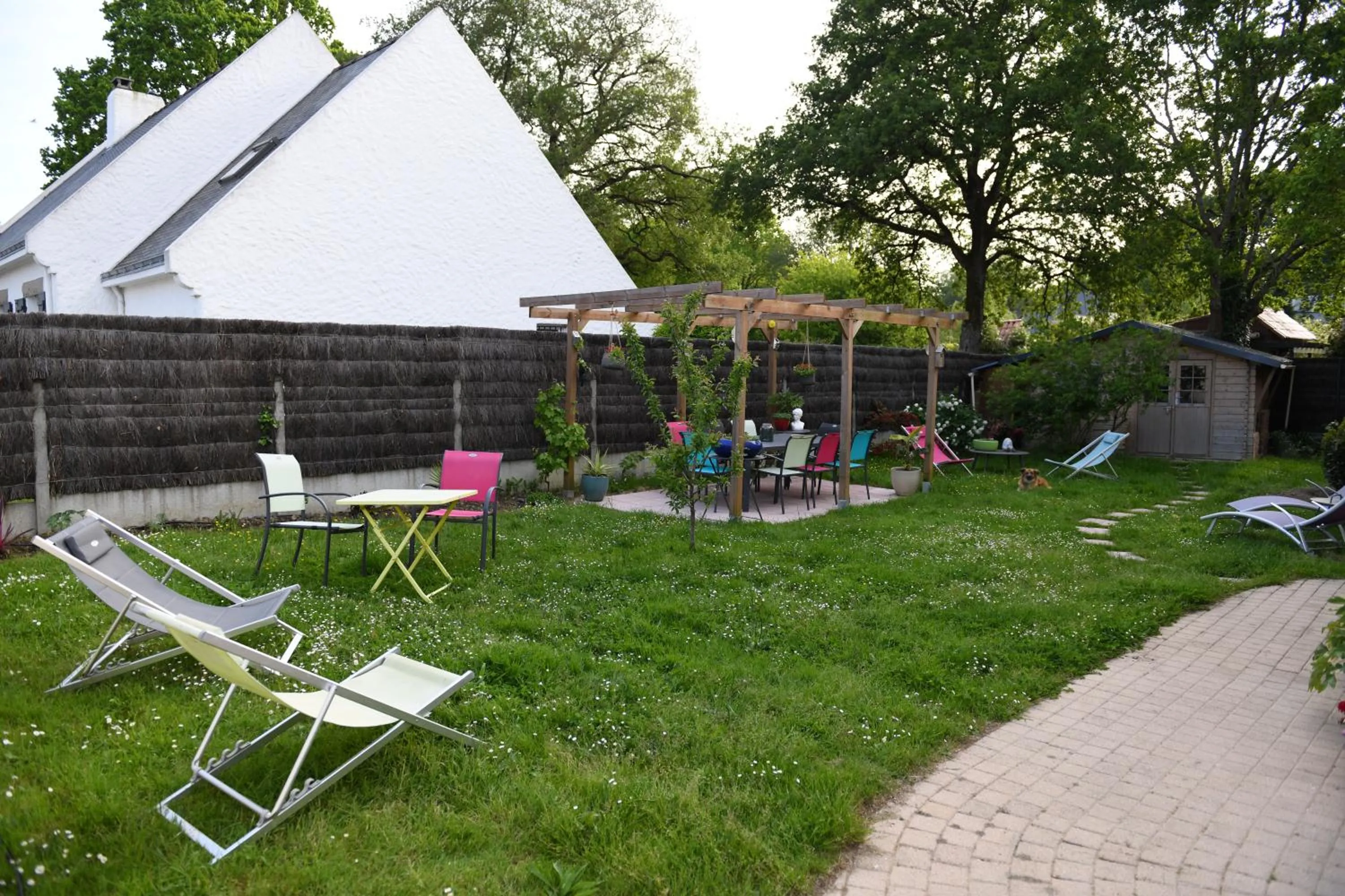 Garden in Aux portes de Pornichet, Chambres d'hôtes Ty'Sacha