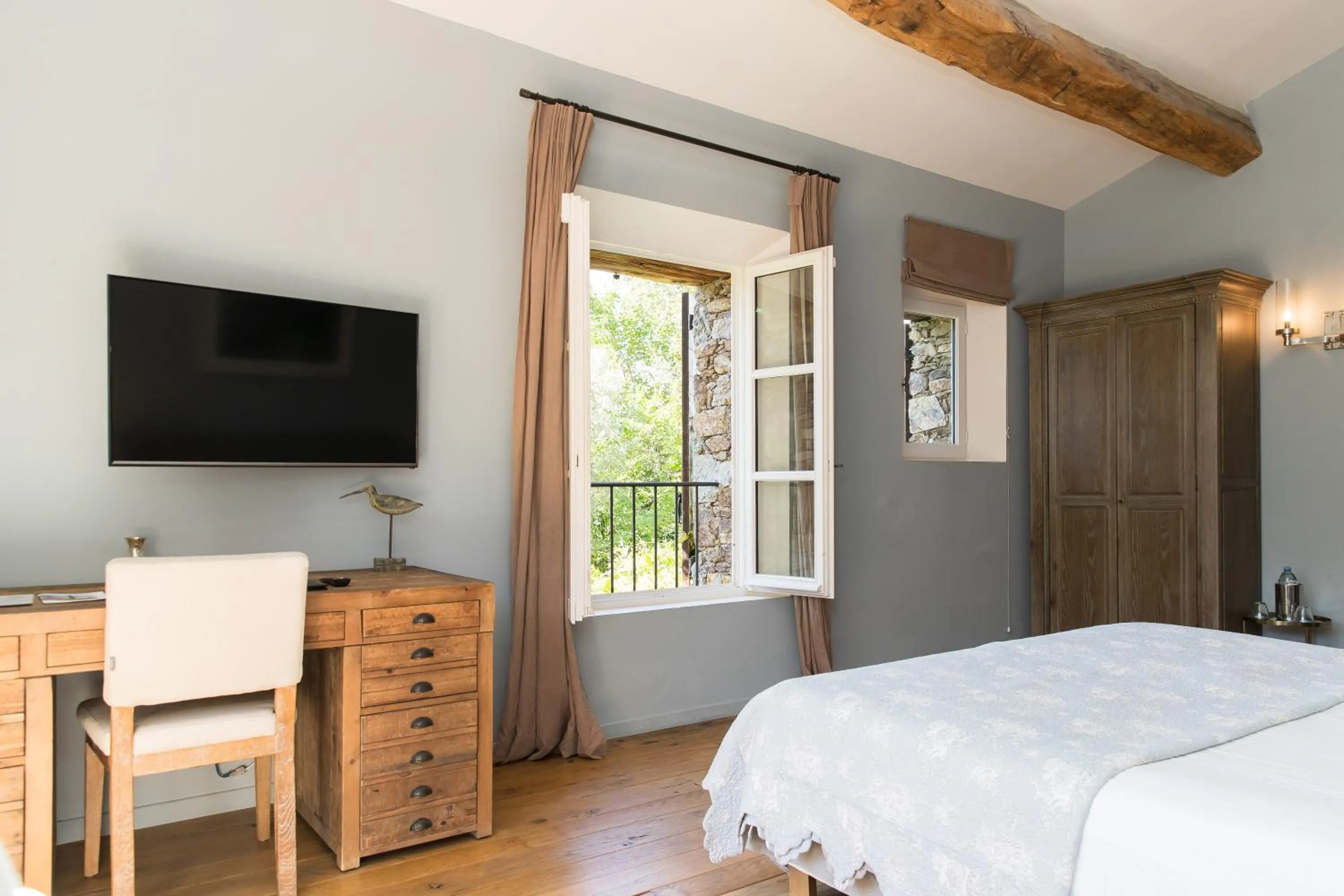 Bed in Domaine Les Mésanges