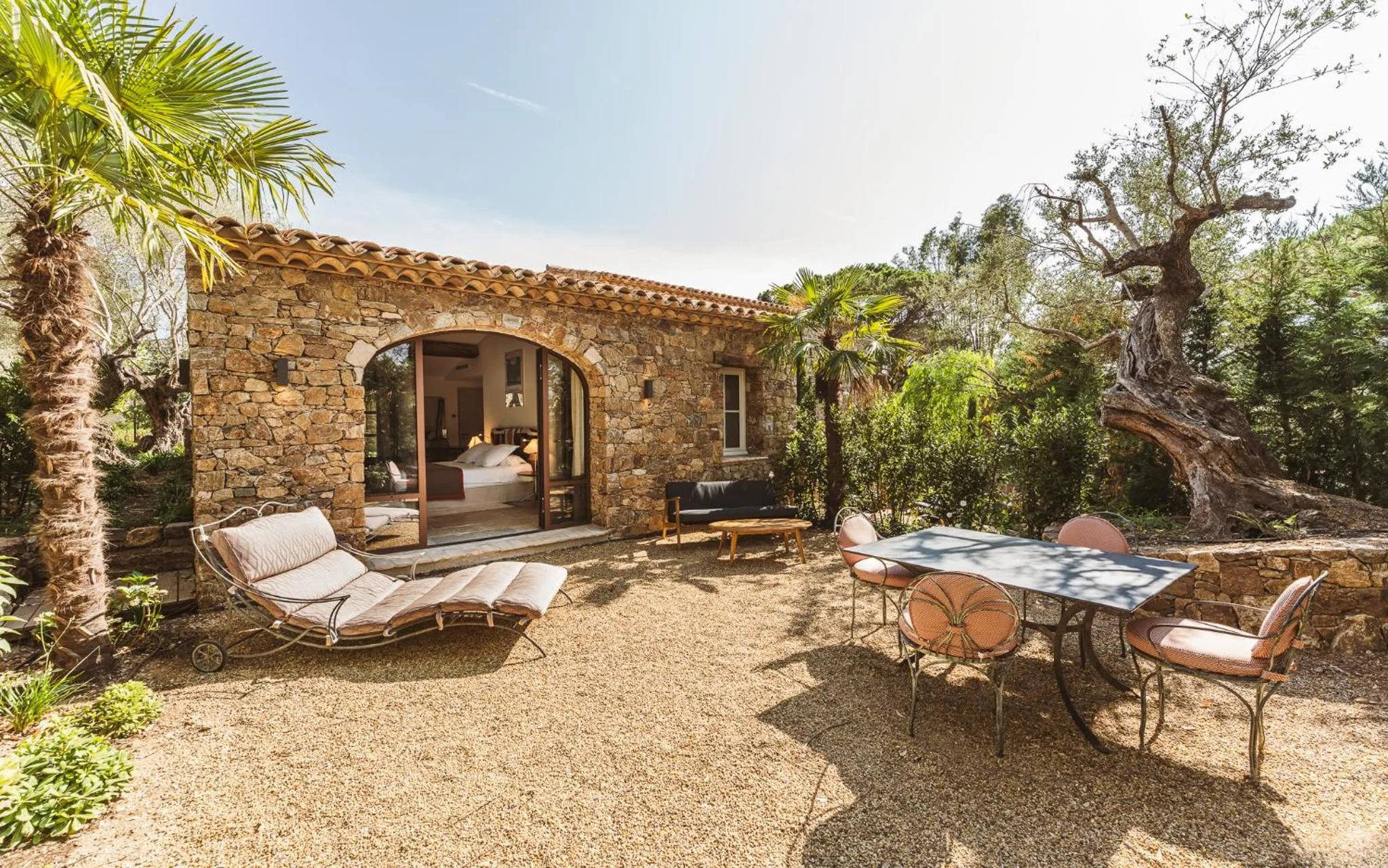 Patio in Domaine Les Mésanges