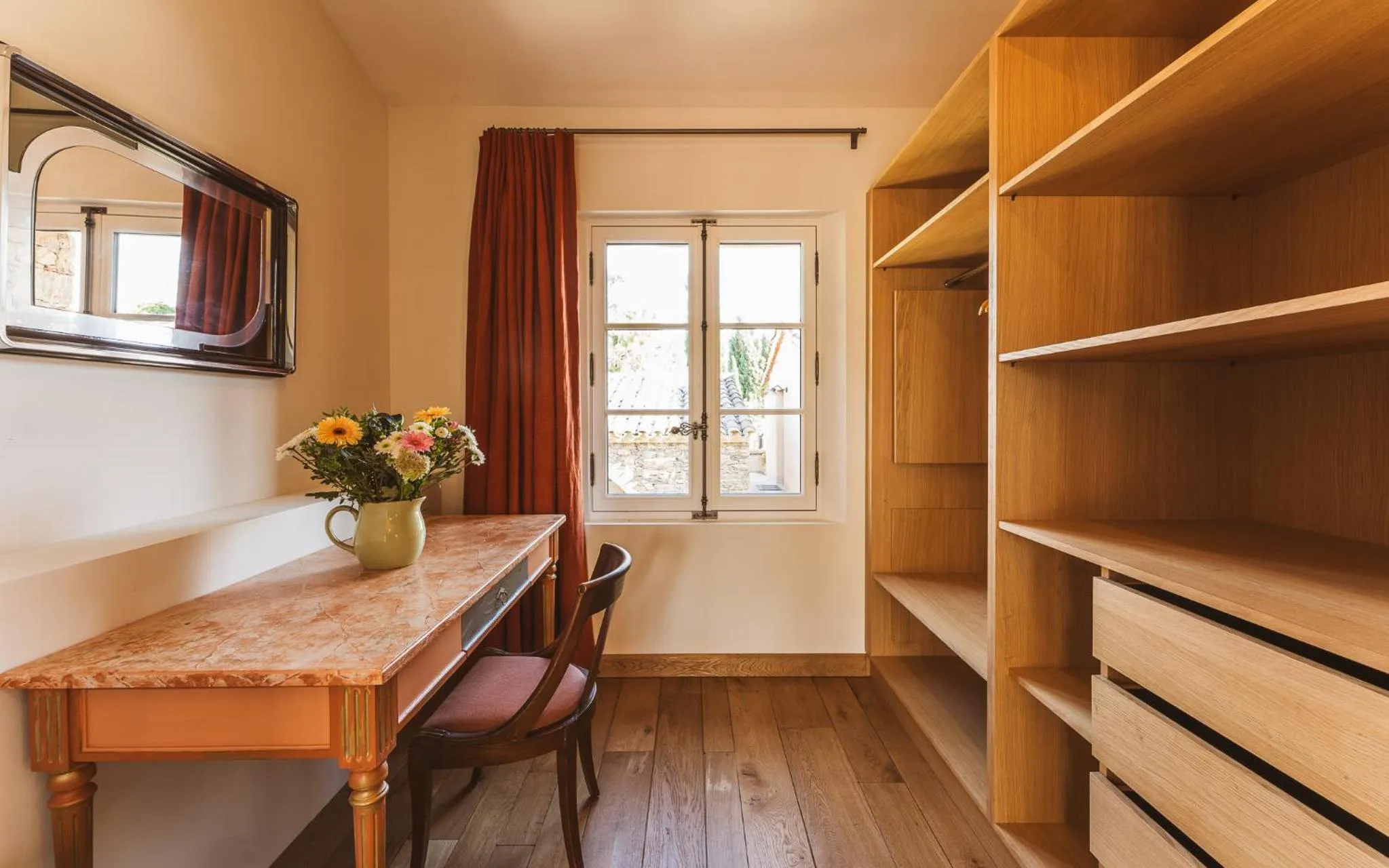 Seating area in Domaine Les Mésanges