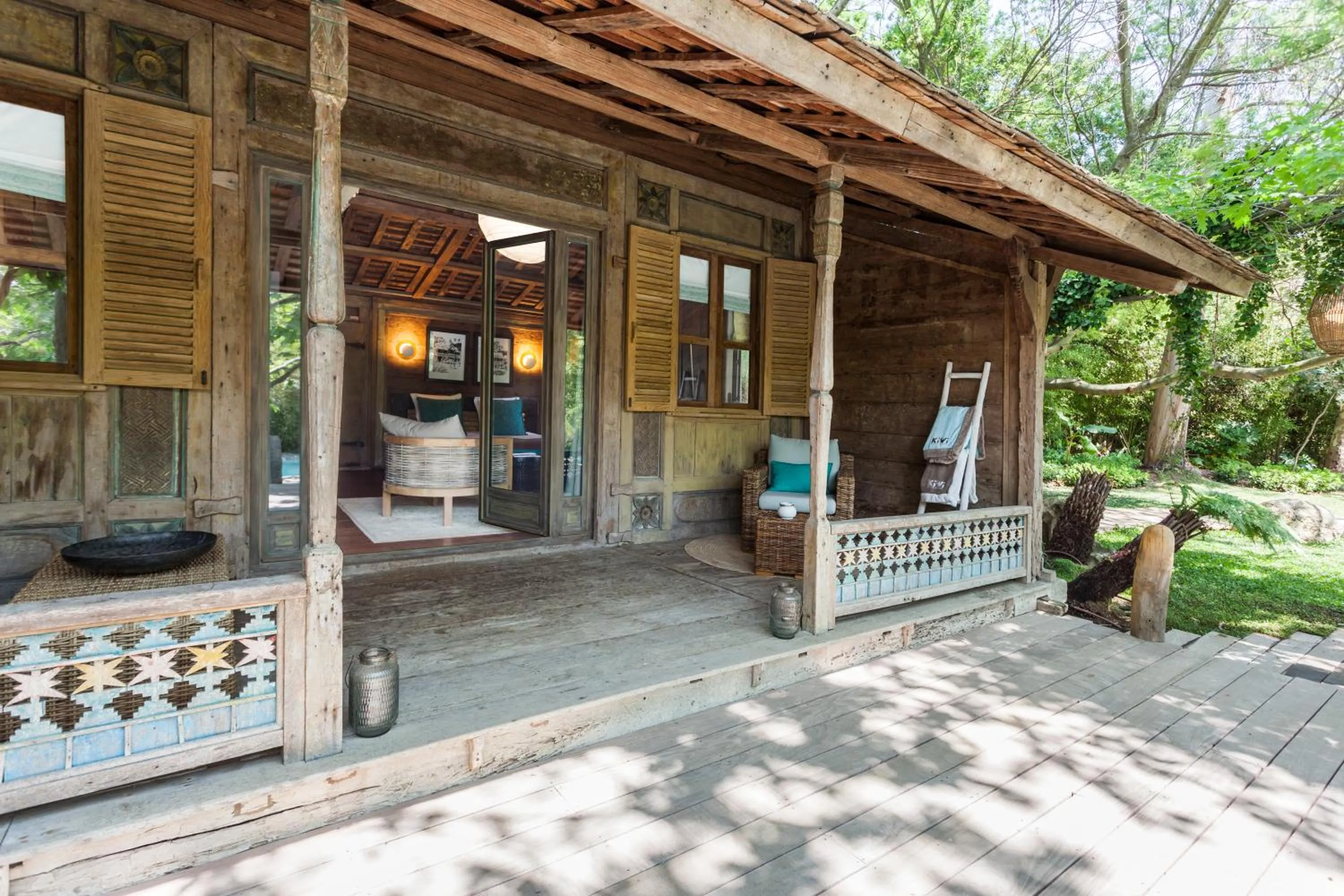 Patio in Domaine Les Mésanges