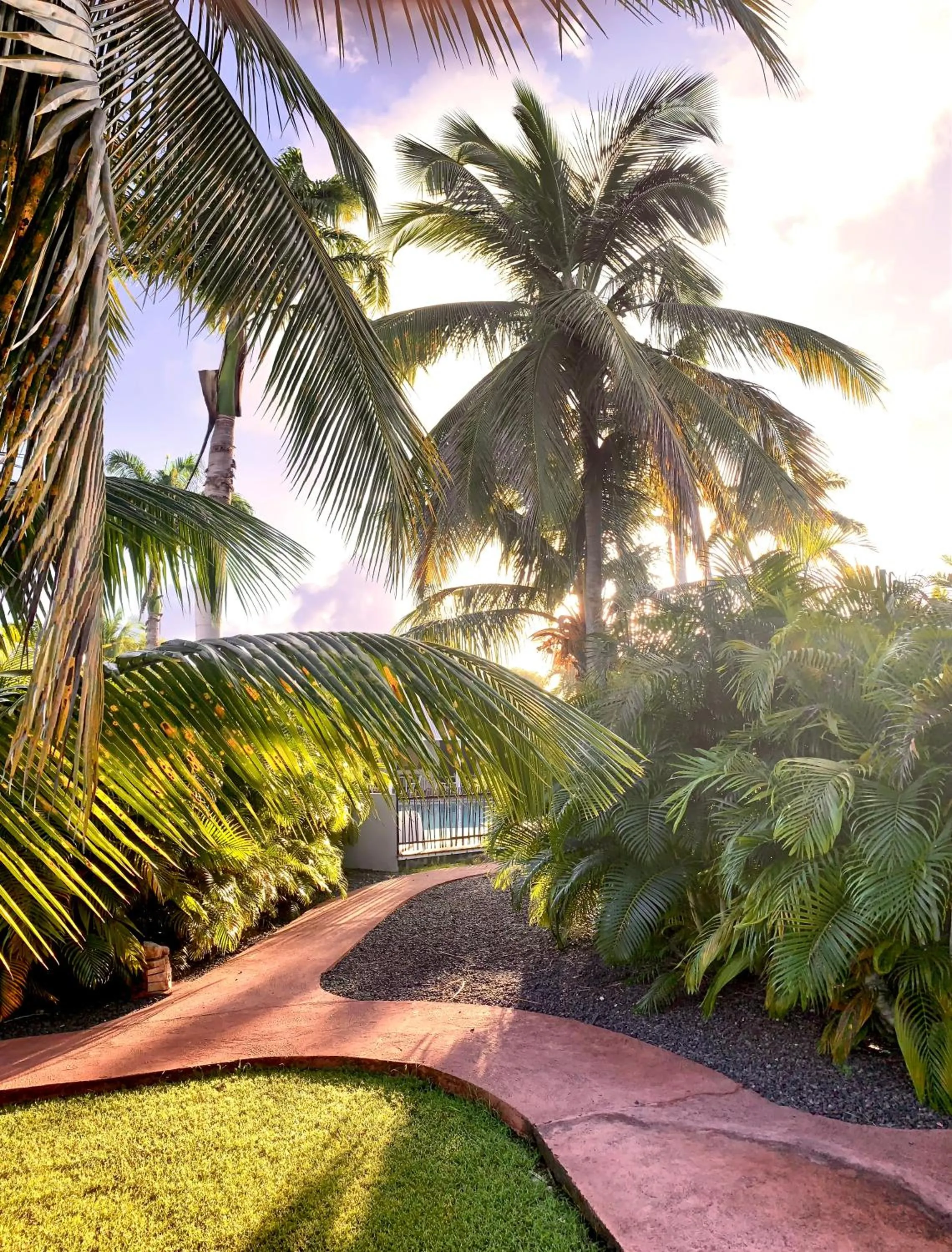 Garden in Domaine Saint-François