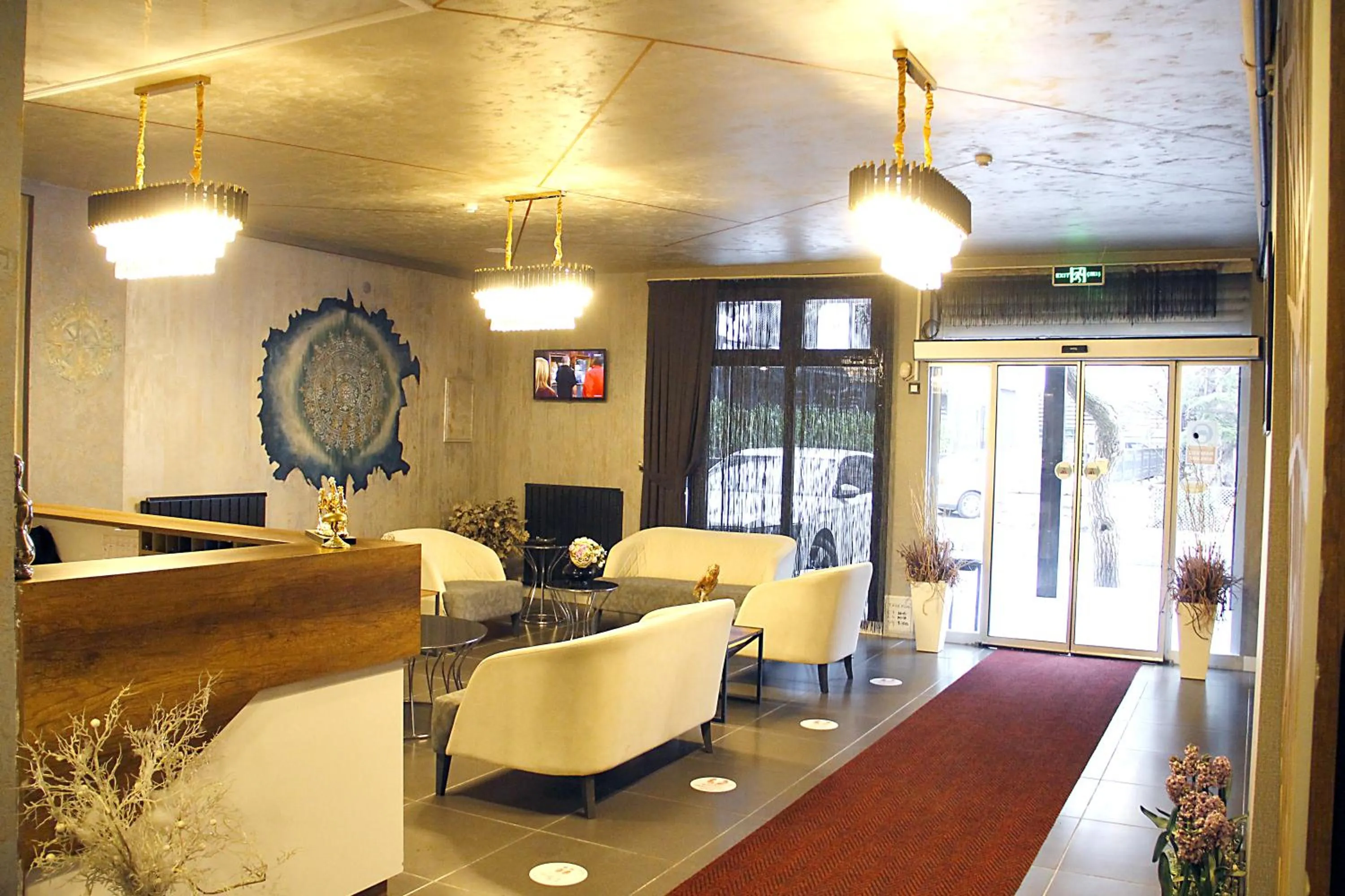 Lobby or reception in Cadde 7 Otel