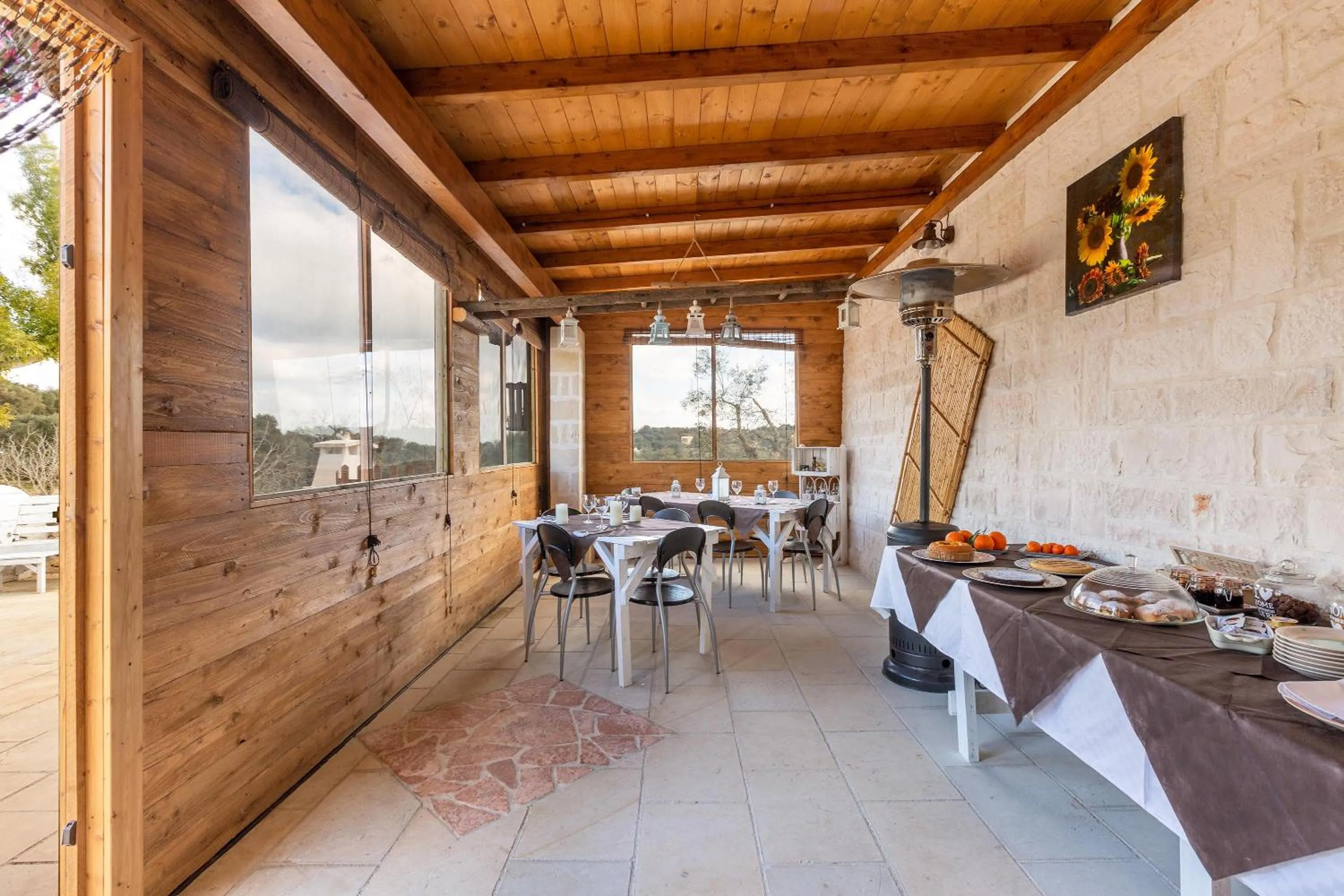 Italian breakfast in B&B Mariano