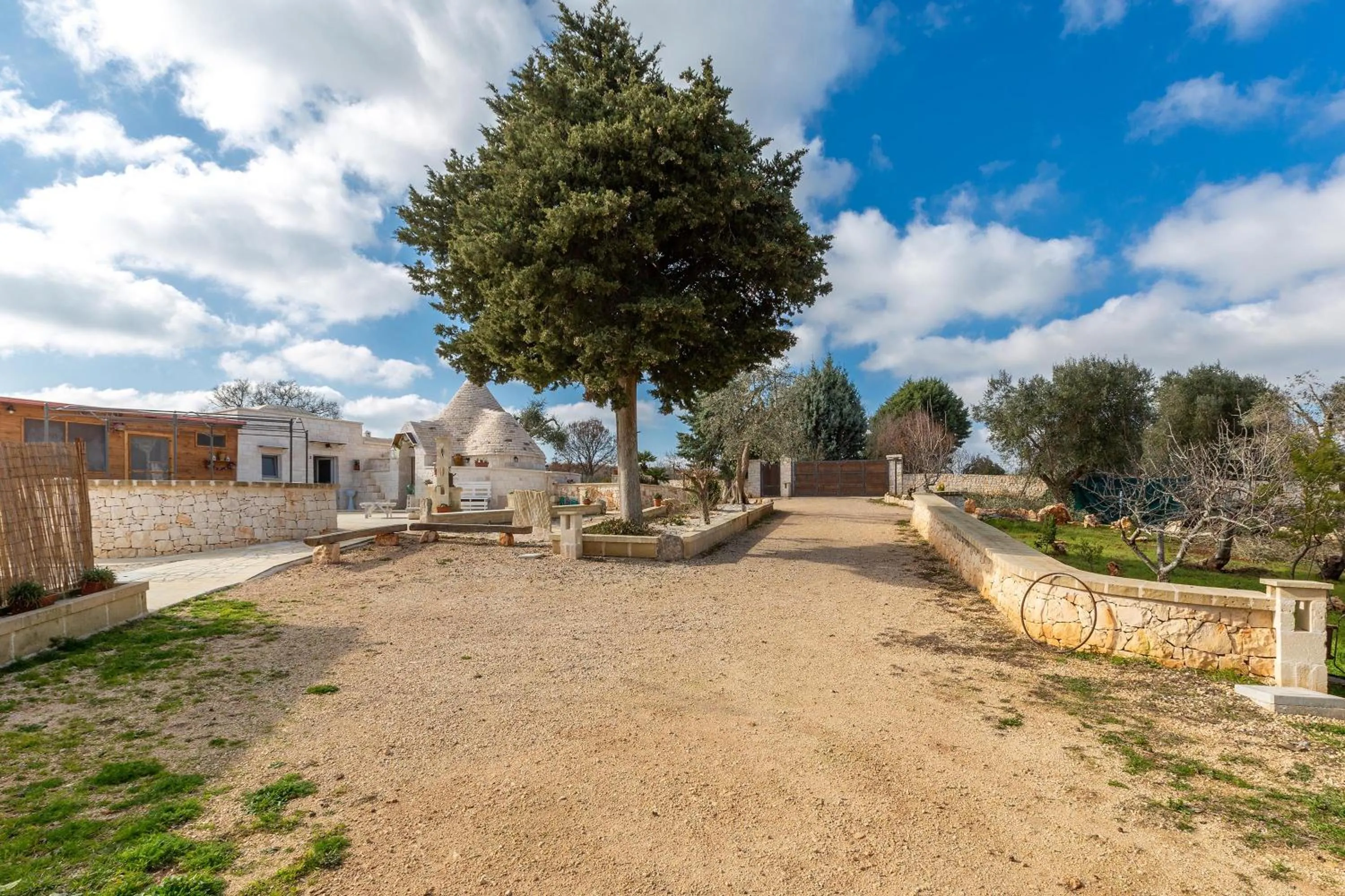 Garden in B&B Mariano