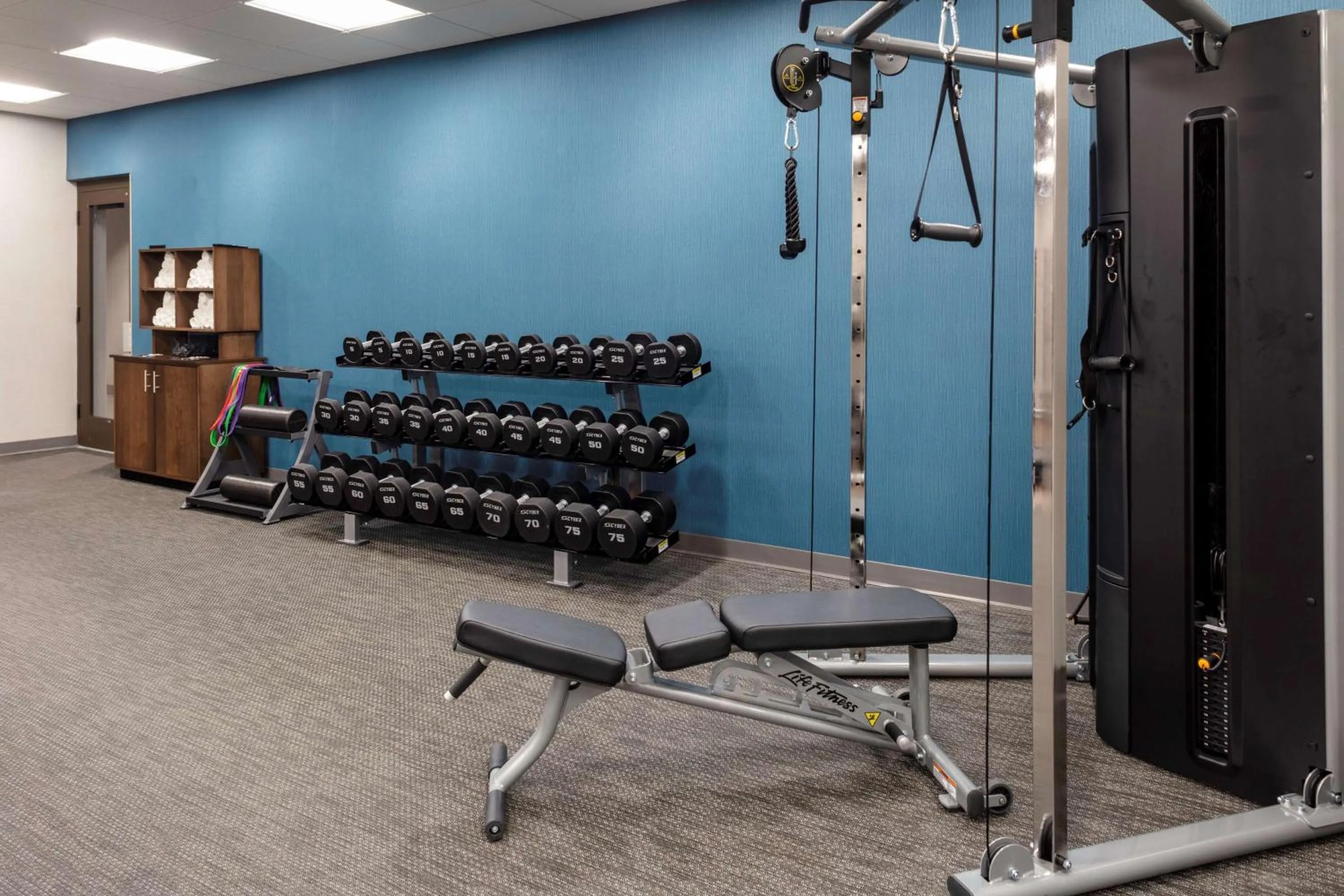 Fitness centre/facilities in Hampton Inn & Suites Avon Indianapolis
