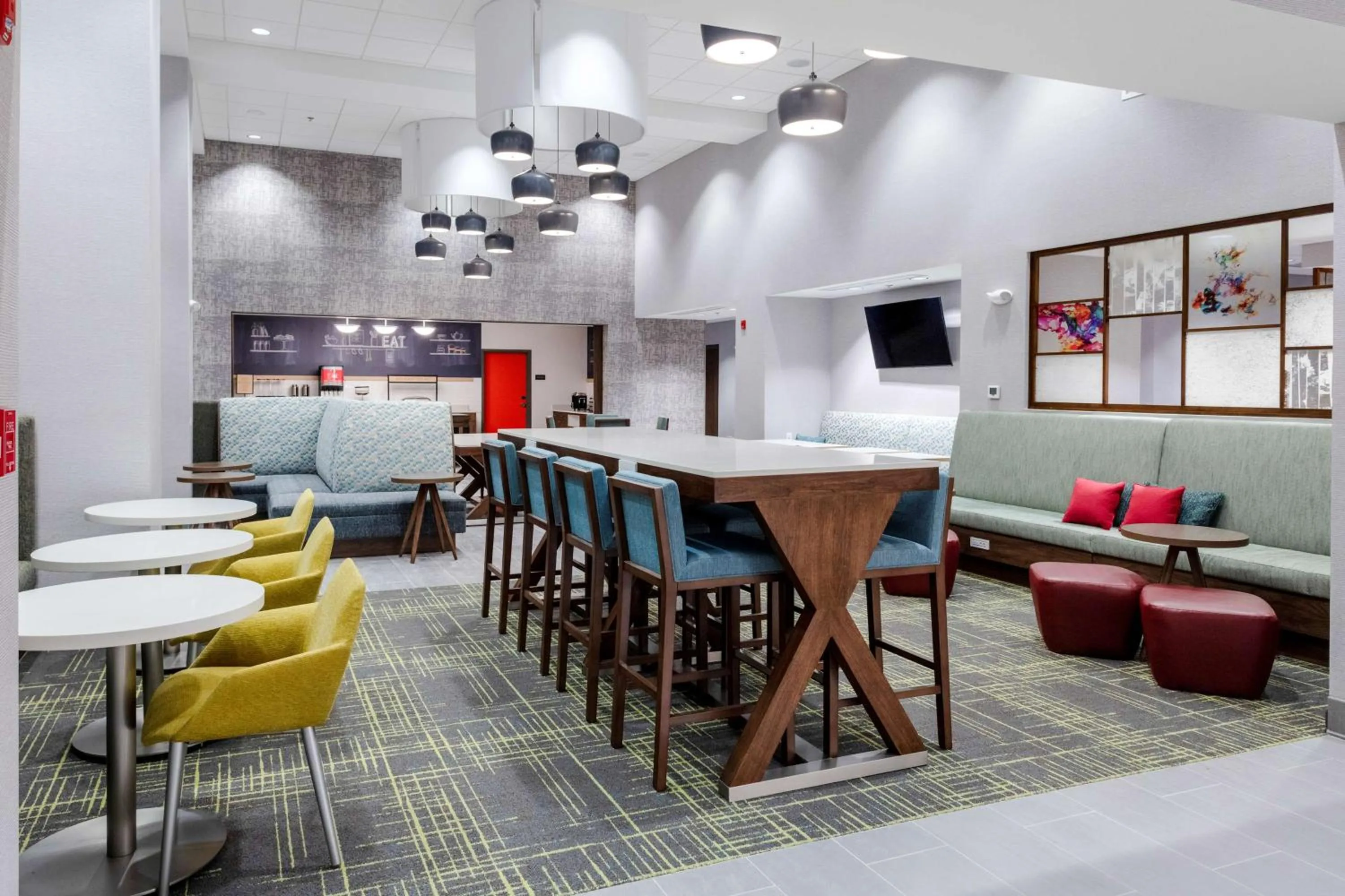 Lobby or reception in Hampton Inn & Suites Avon Indianapolis