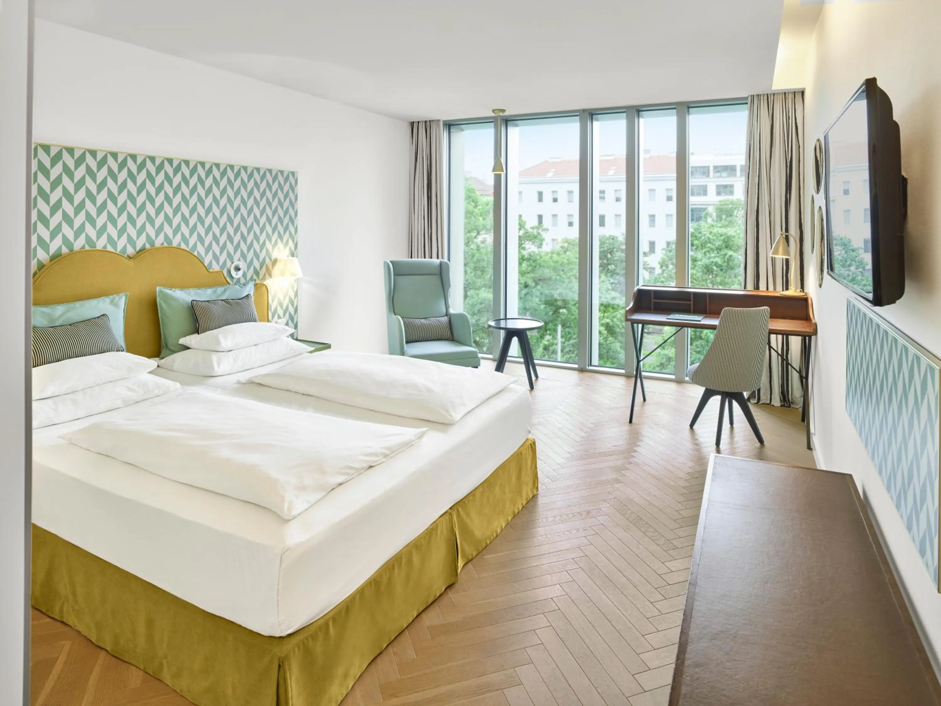 Photo of the whole room, Bed in MAXX by Steigenberger Vienna