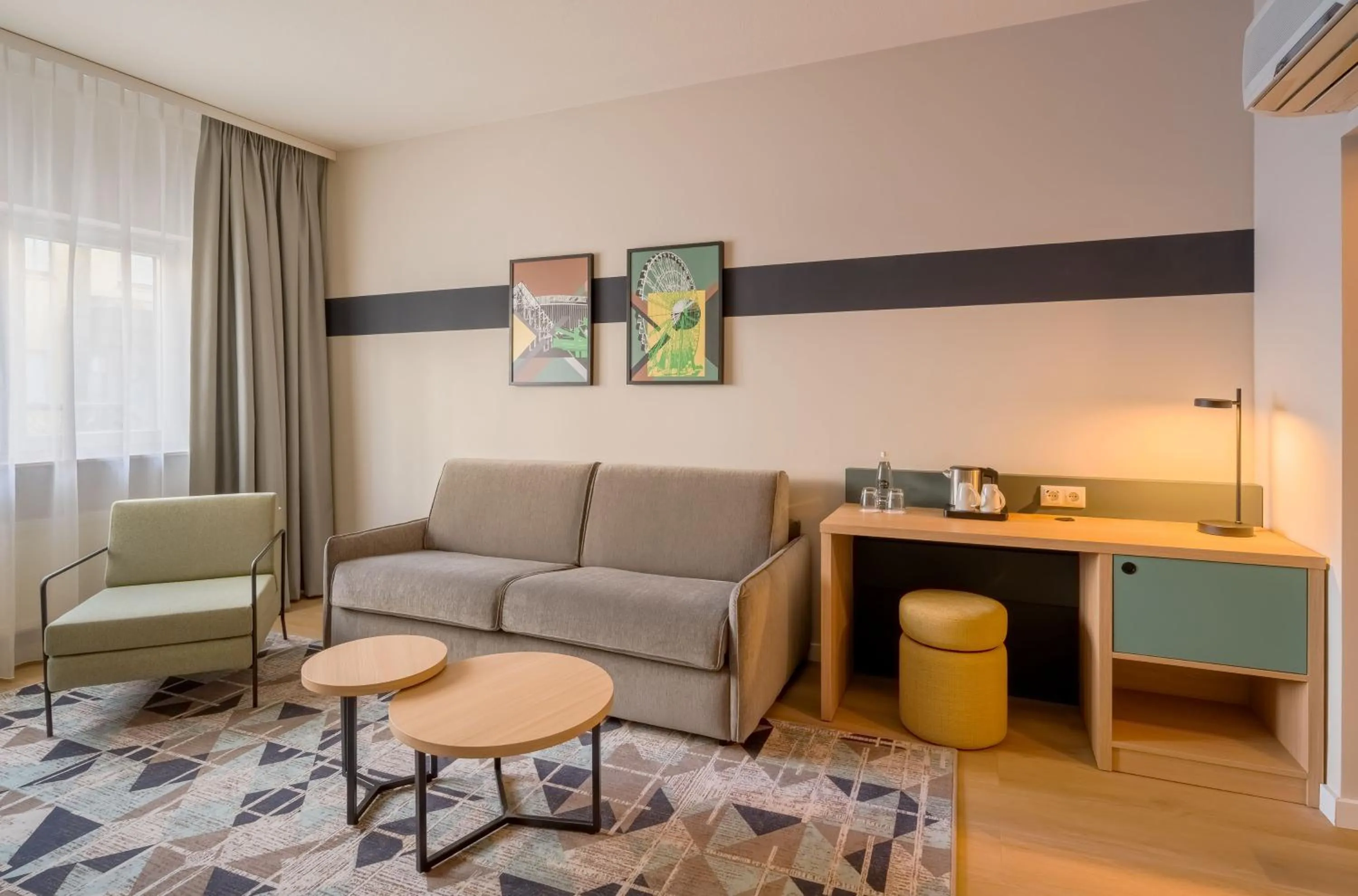 Living room in Spark By Hilton Stuttgart Sindelfingen