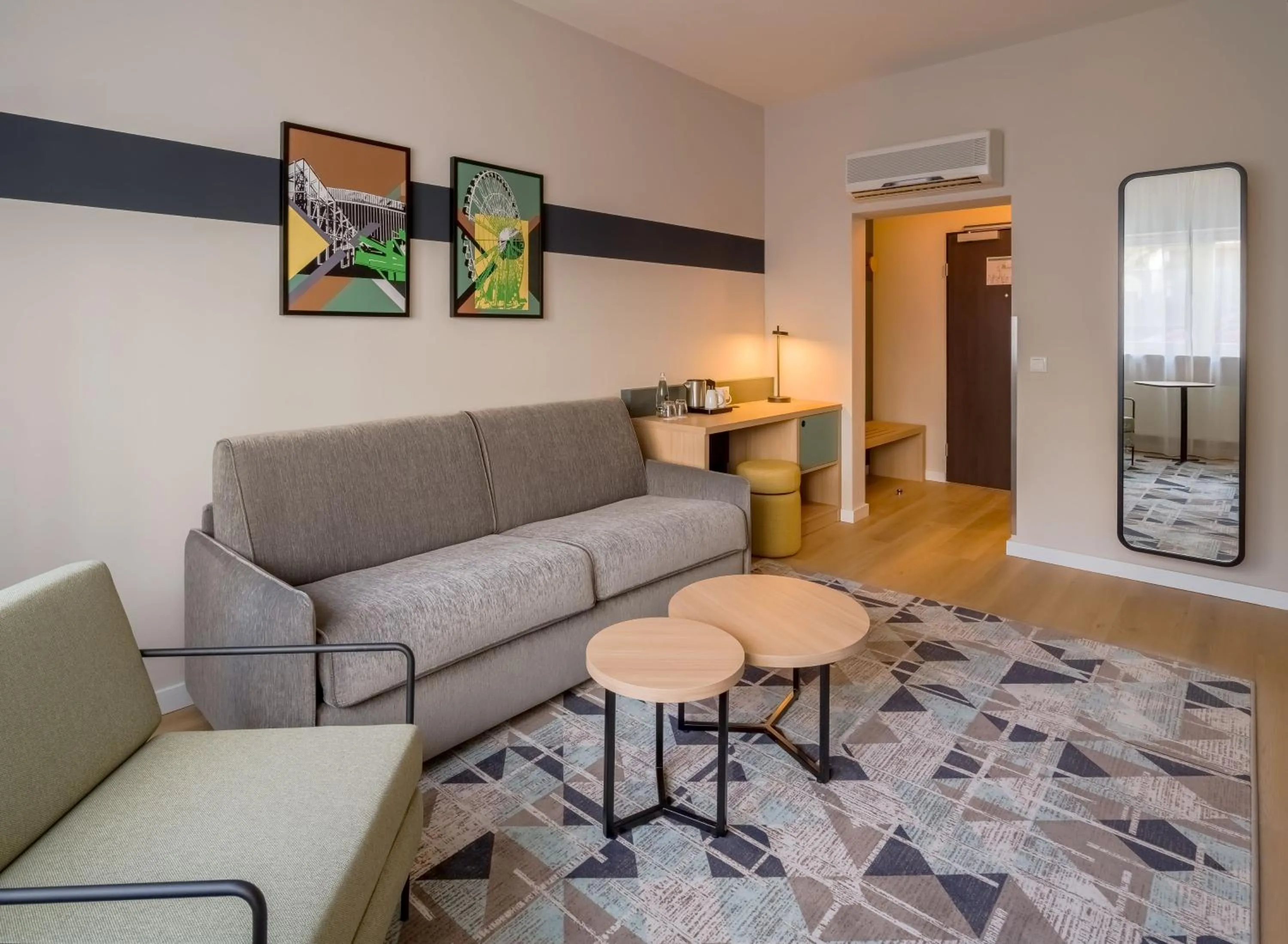 Living room in Spark By Hilton Stuttgart Sindelfingen