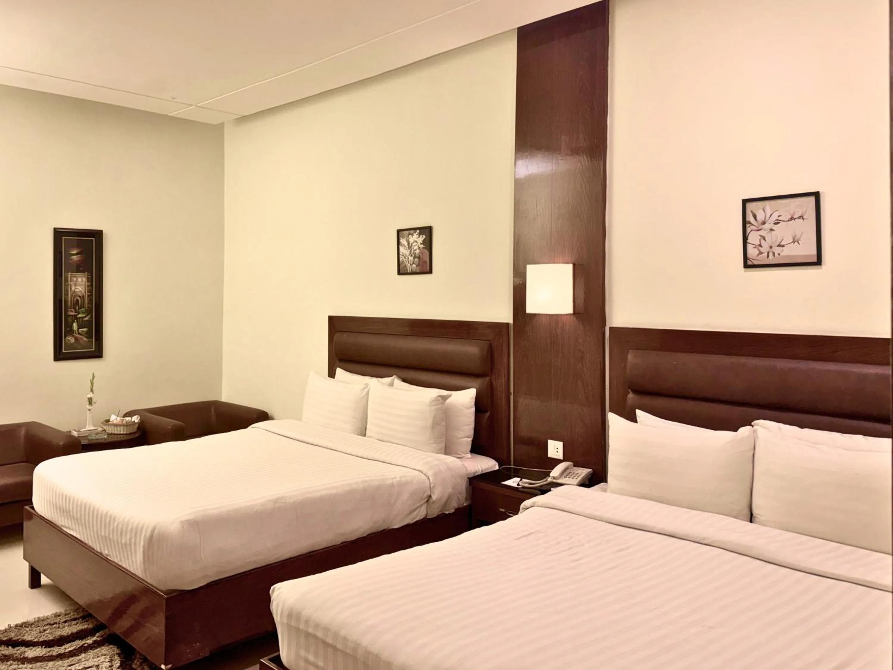 Bed in Hotel One DG Khan