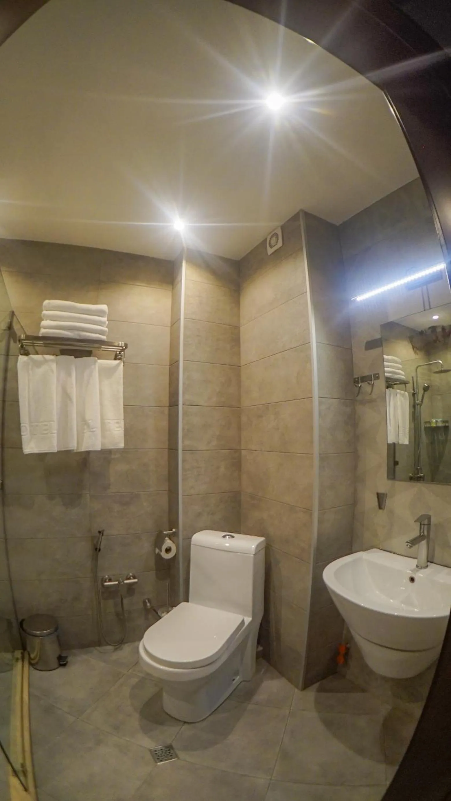 Shower in TM Apart Hotel