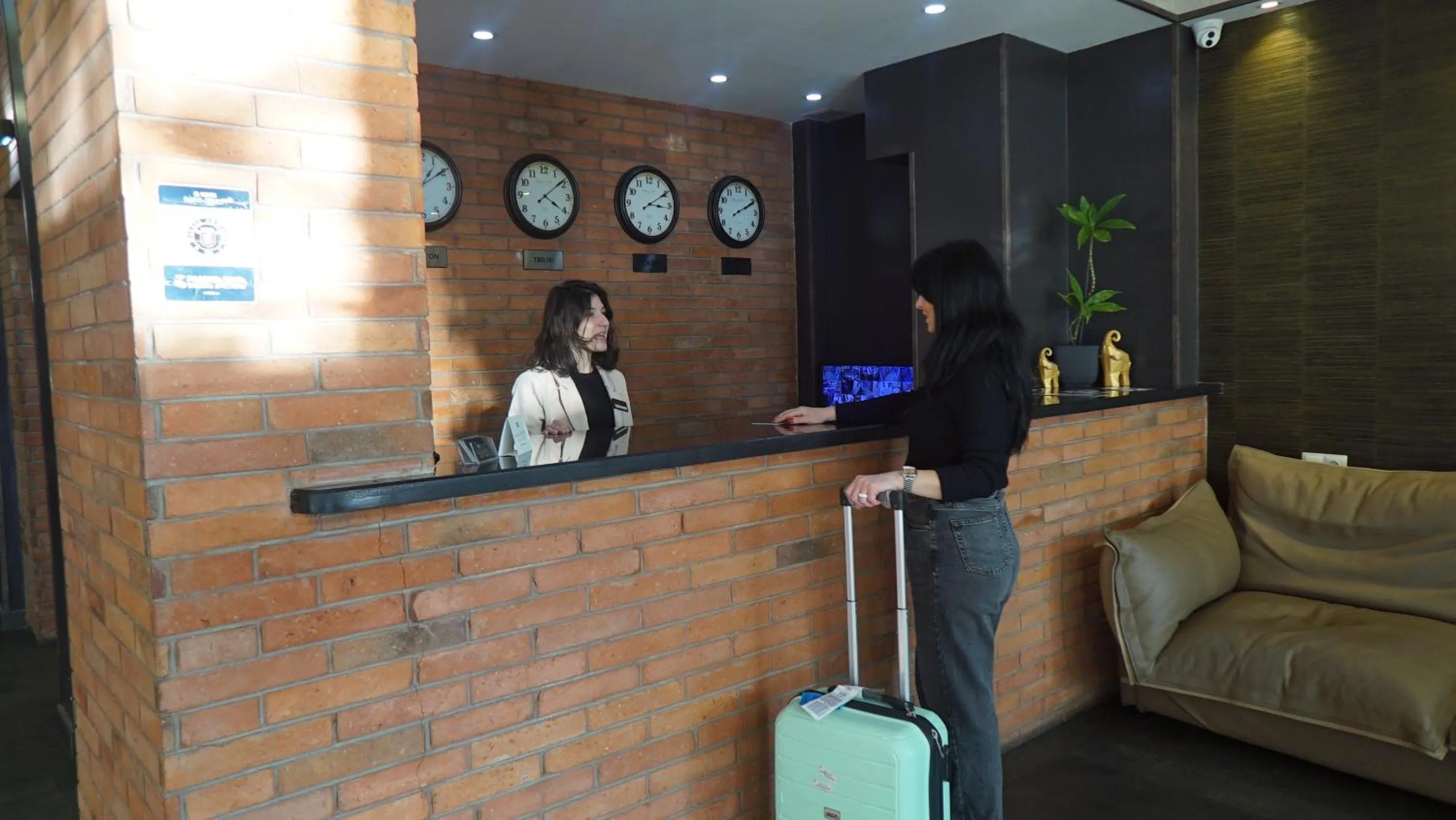 Lobby or reception in TM Apart Hotel